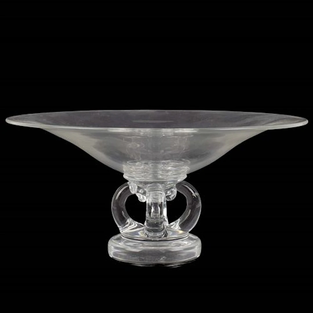 Steuben Art Glass Compote