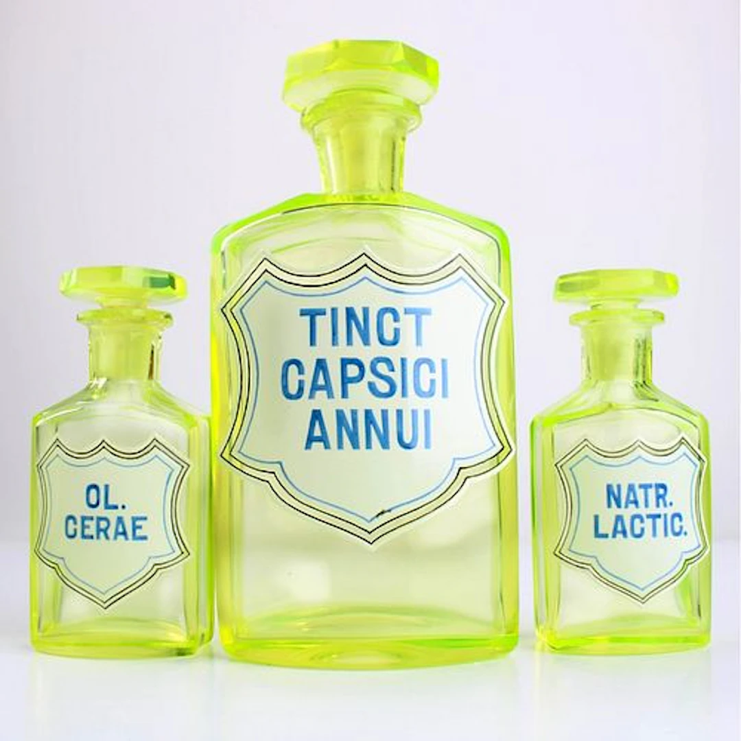 Vaseline Uranium Glass