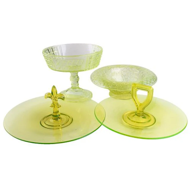 Vaseline Uranium Glass