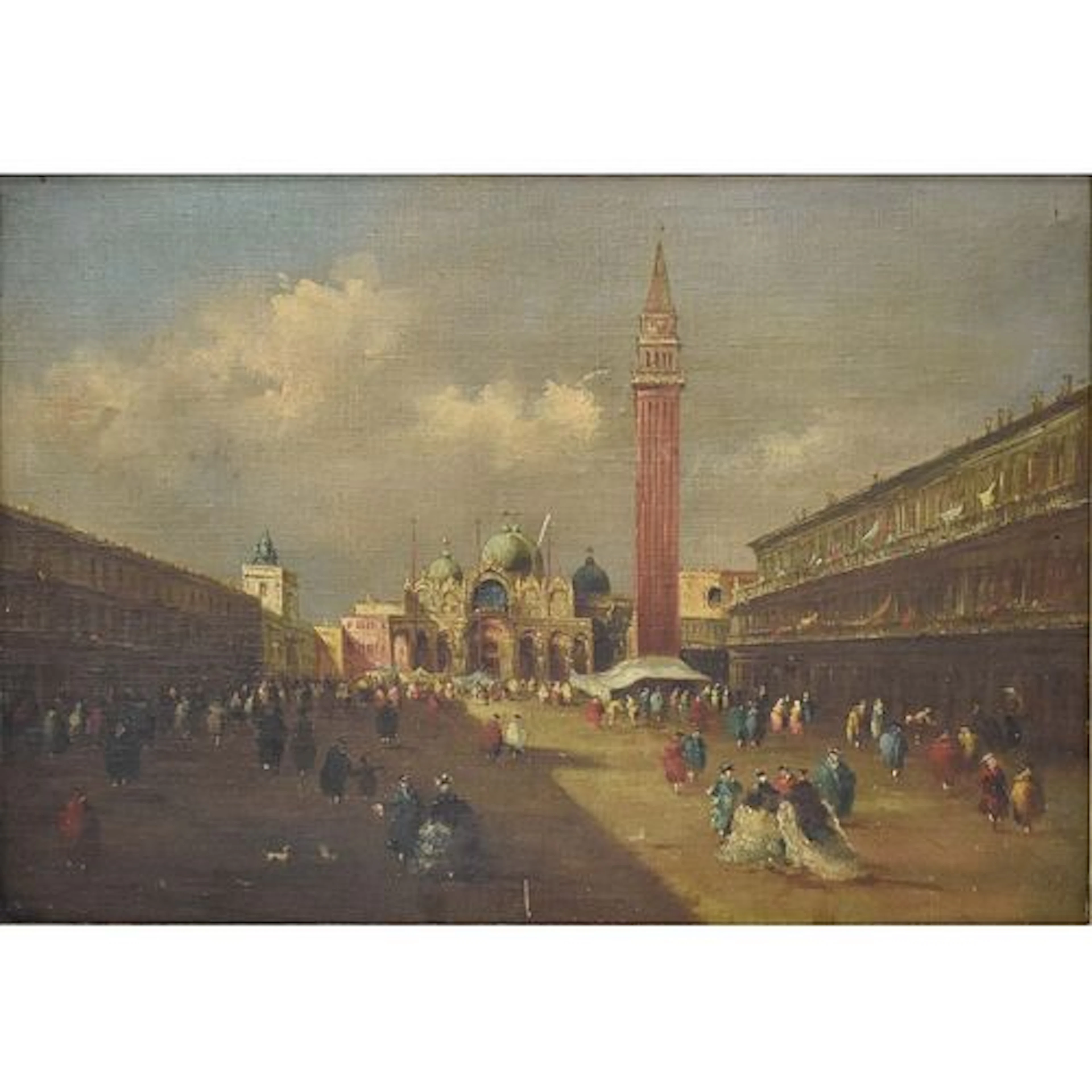 Vintage Italian Venice Cityscape