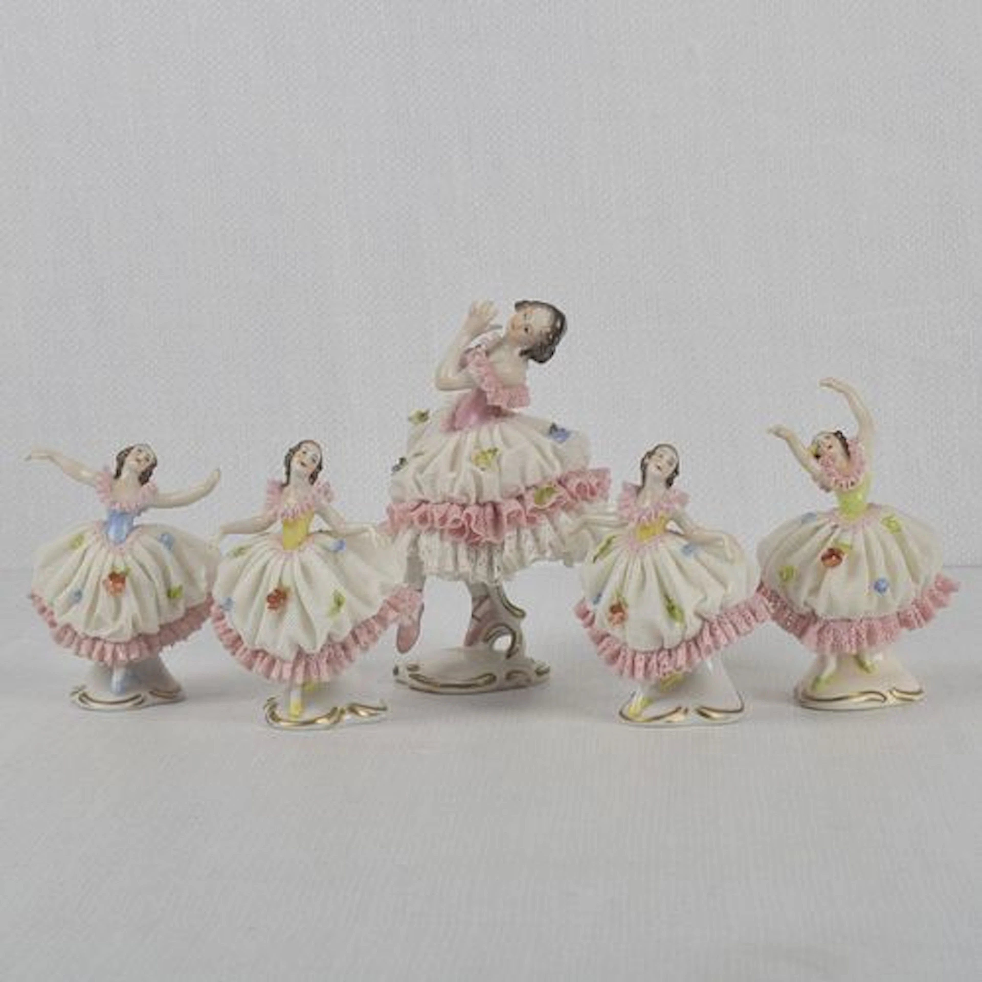 German Rudolstadt Volkstedt Figures