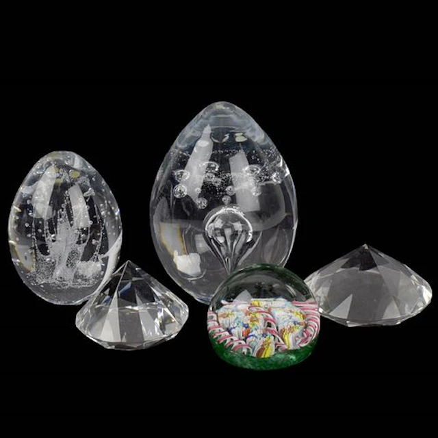 Collection of Art Glass Paperweights