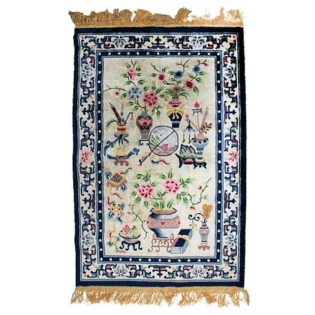Chinese Silk Rug