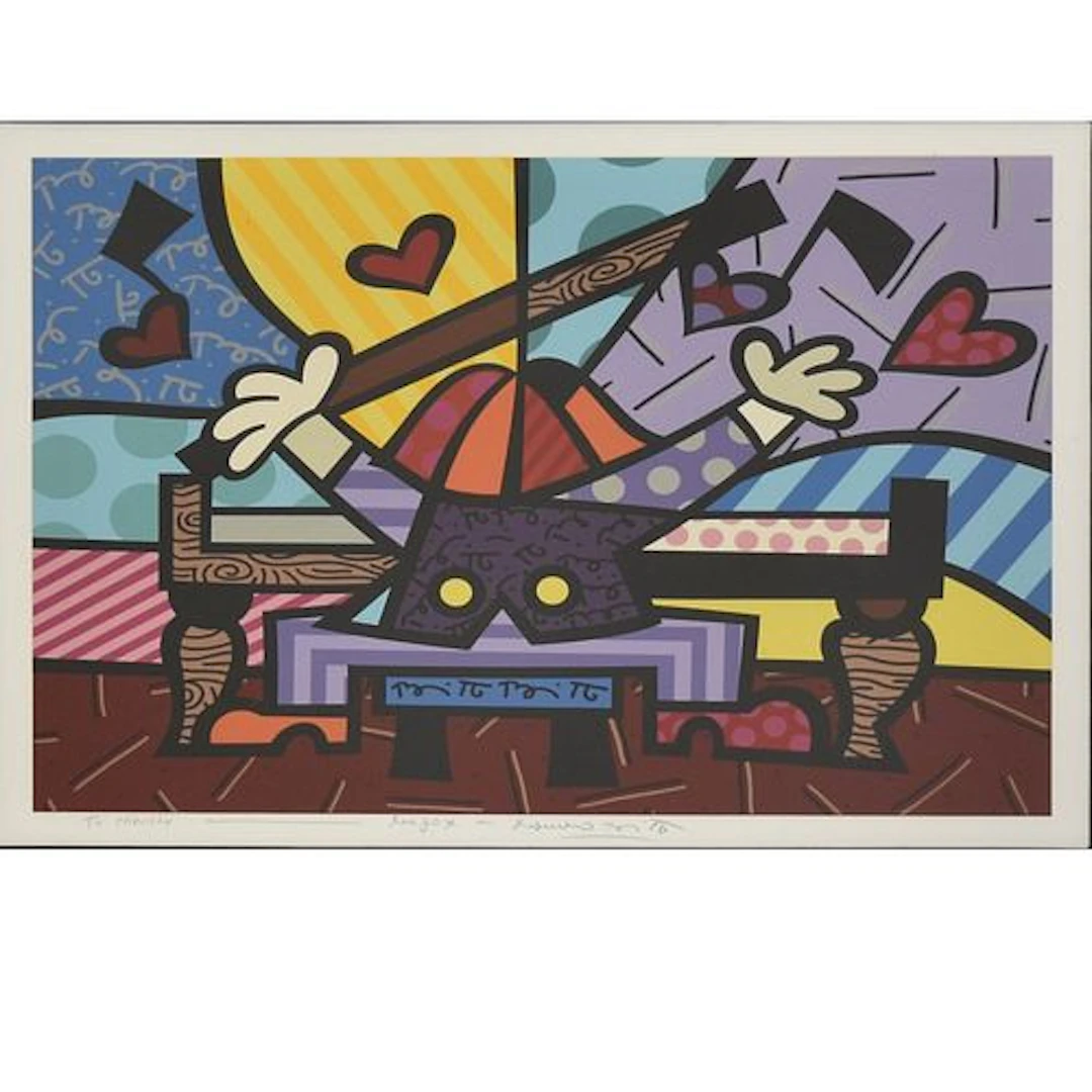 Romero Britto, Brazilian (b 1963)