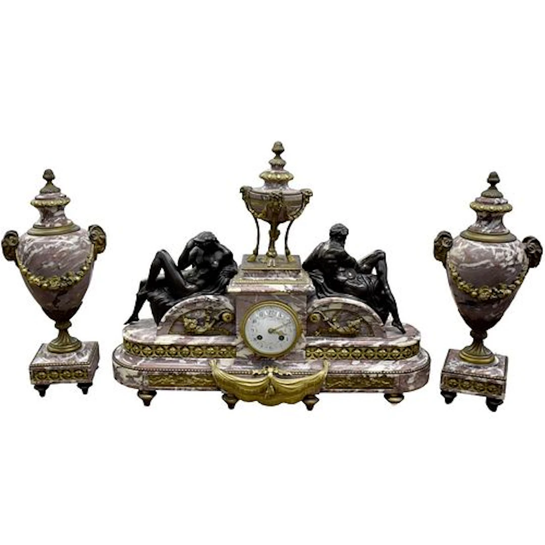 Tiffany & Co French Garniture Set