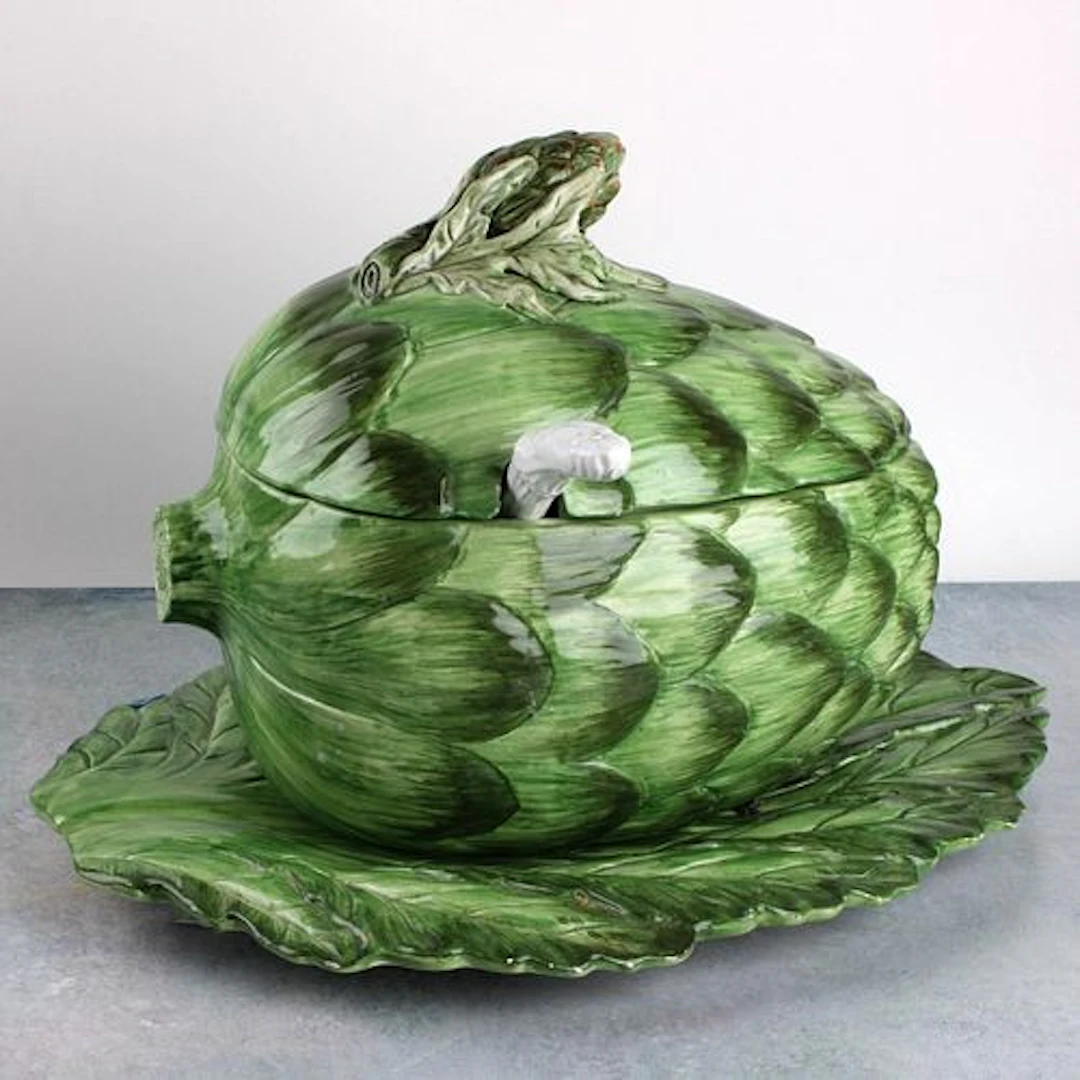 Mid Century Italian Pottery Tureen