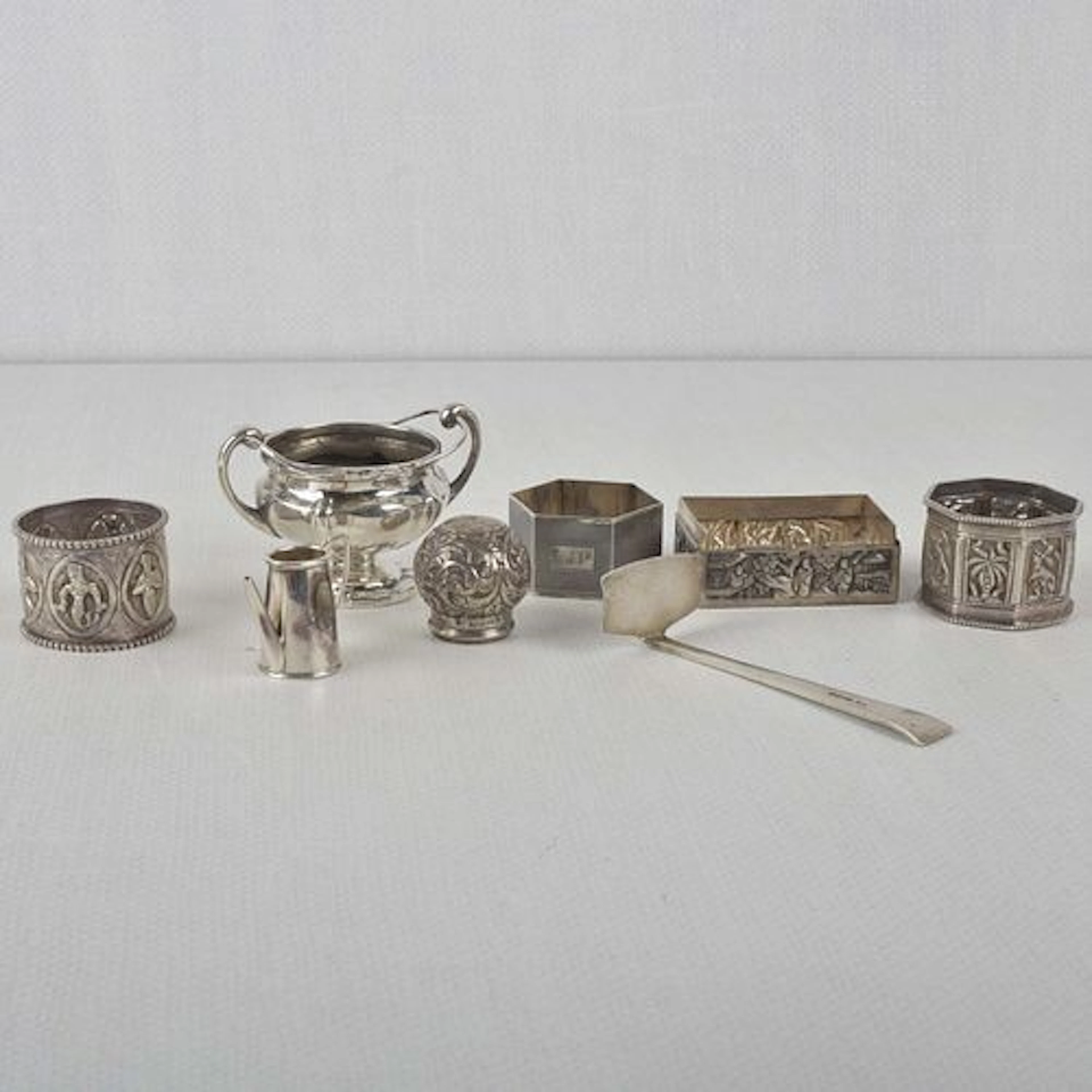 Assortment of Sterling Silver Articles