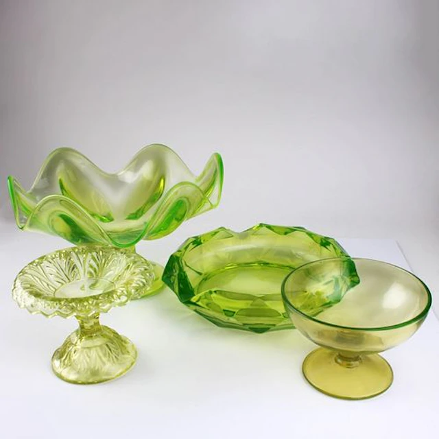 Vaseline Uranium Glass