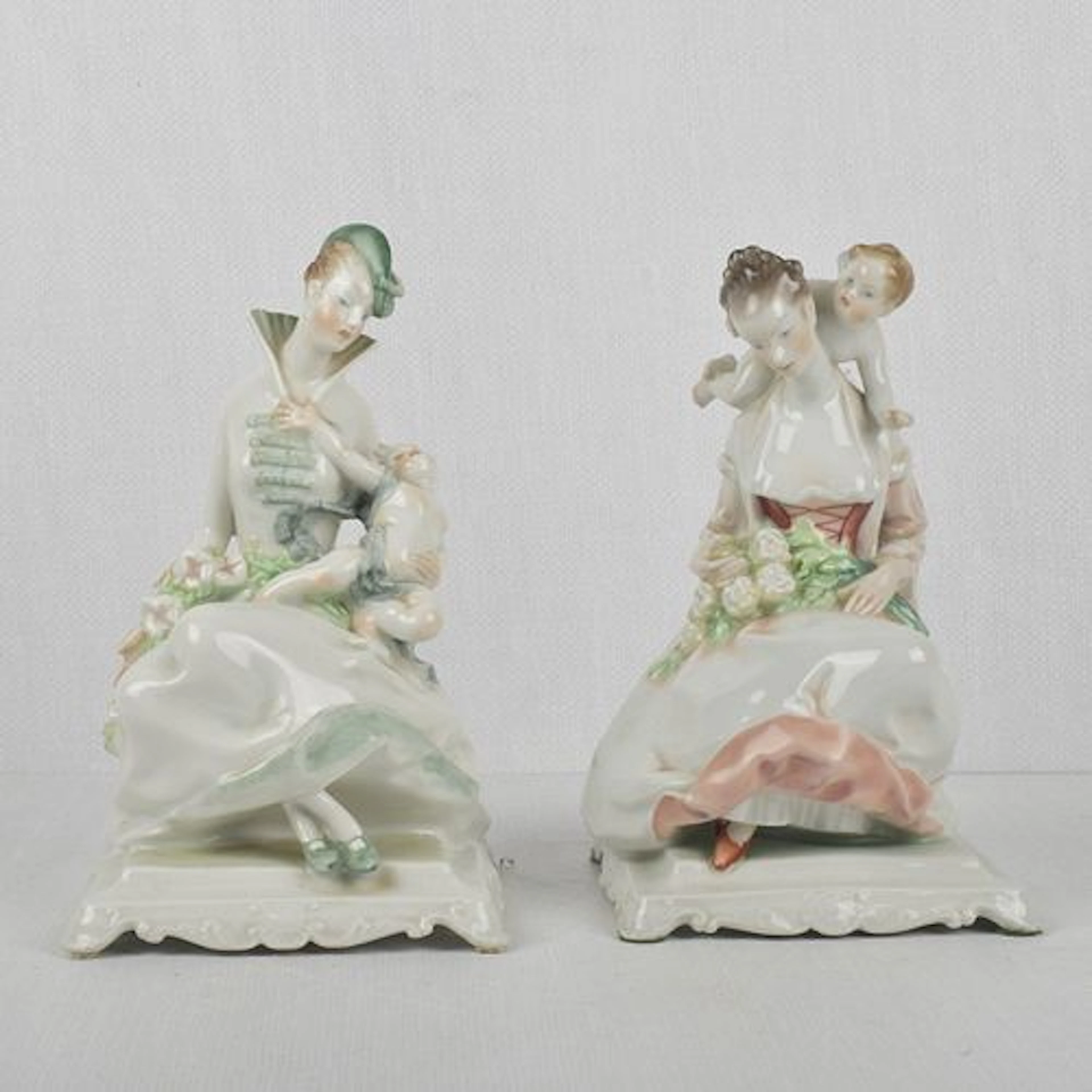 Hungarian Herend Porcelain Figurines