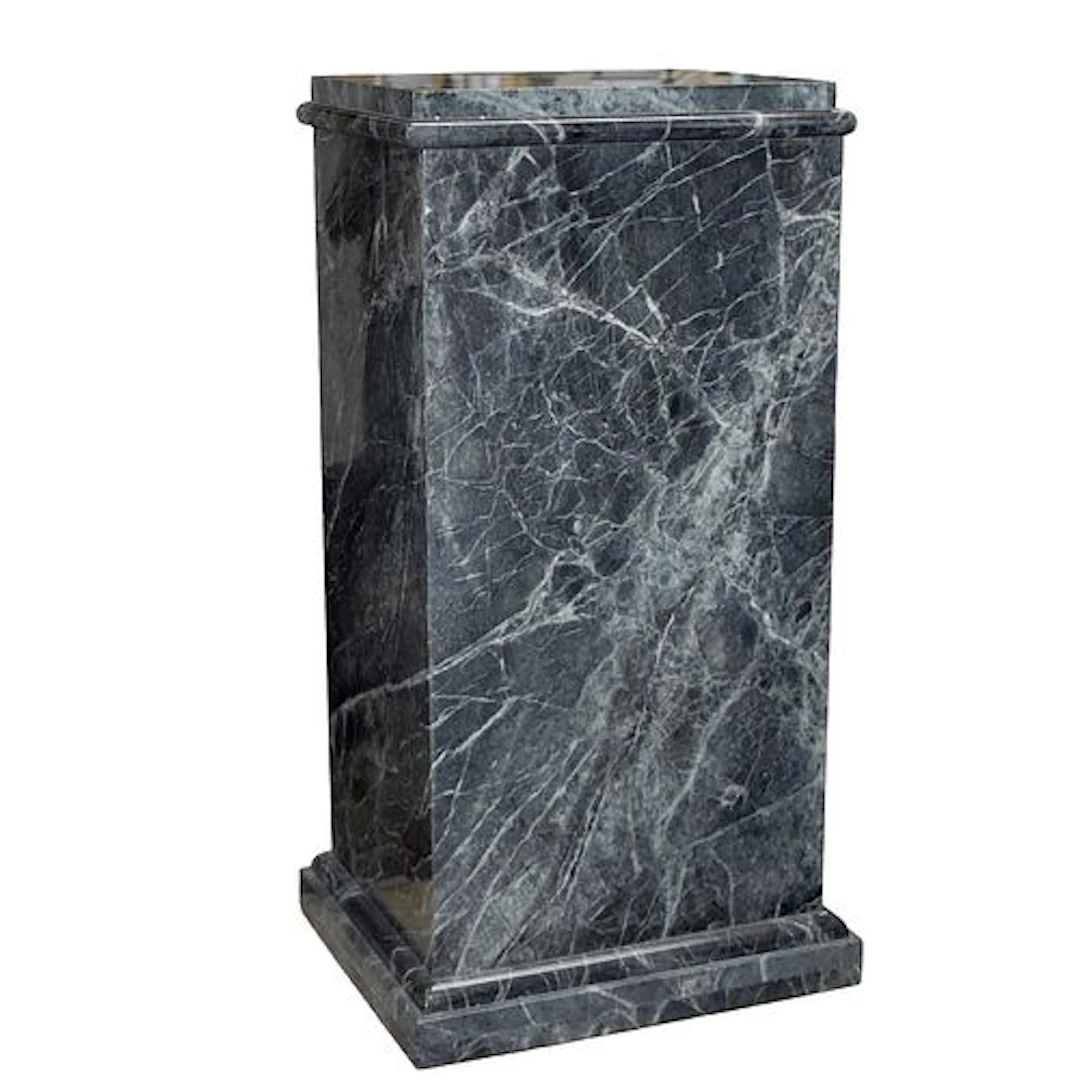 Green Marble Pedestal