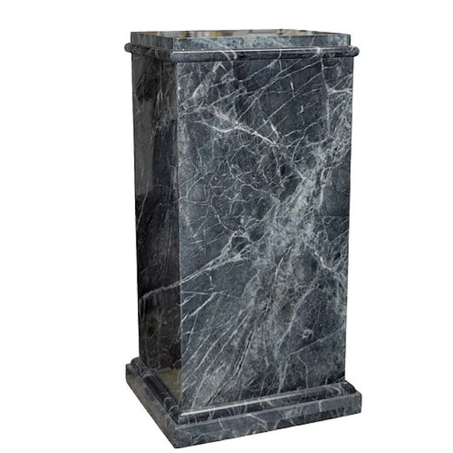 Green Marble Pedestal