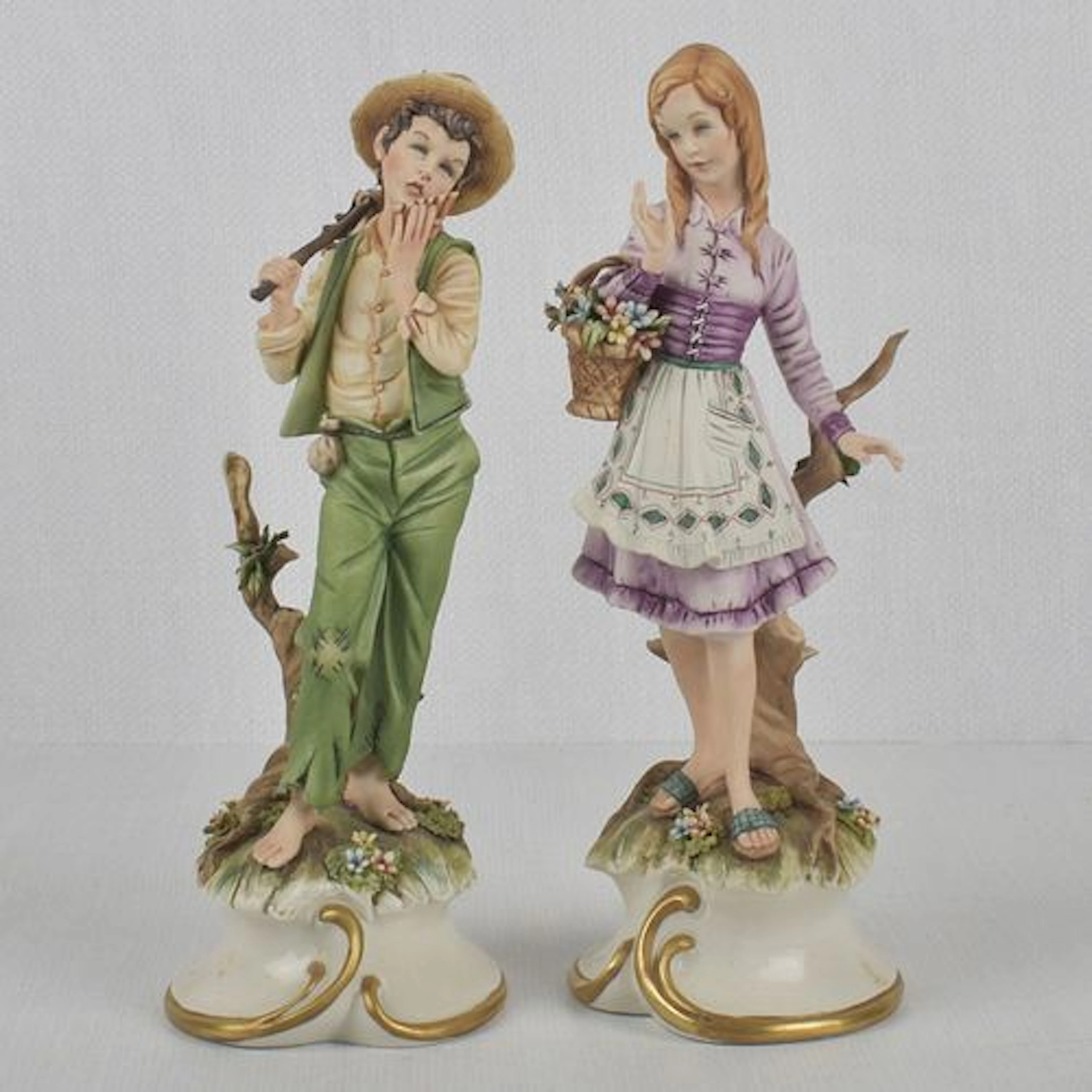 Capodimonte Porcelain Sculptures