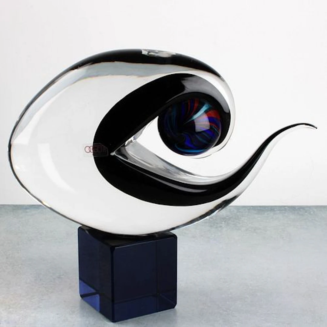 Oggetti Murano Glass Statue