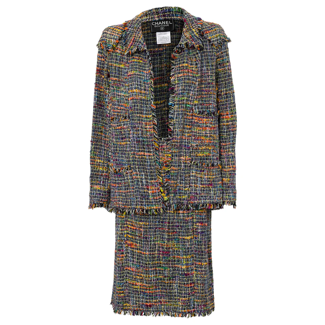 CHANEL BOUTIQUE VINTAGE Kostüm, Gr. 42 (fr. 44), Koll.: P1998.