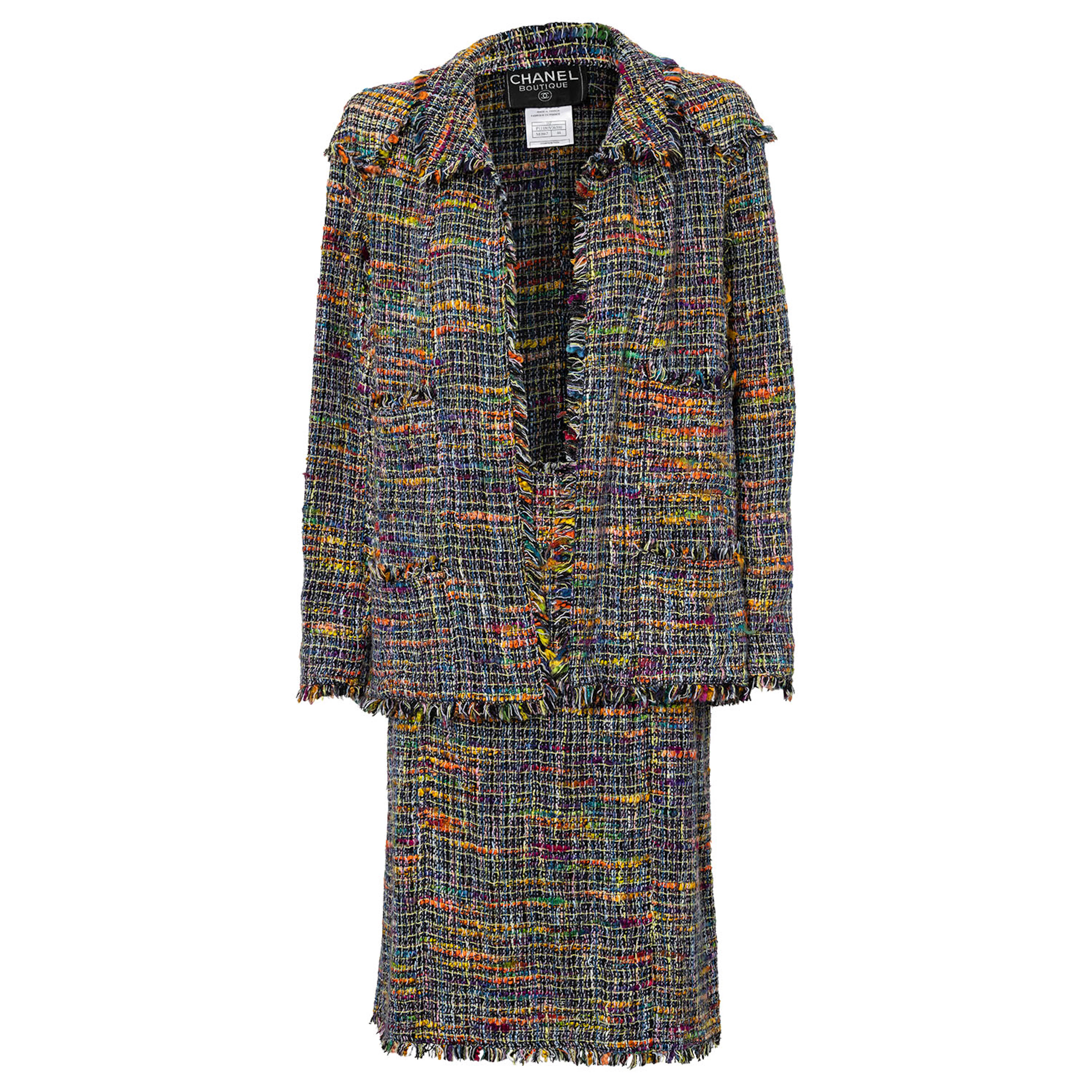 CHANEL BOUTIQUE VINTAGE Kostüm, Gr. 42 (fr. 44), Koll.: P1998.