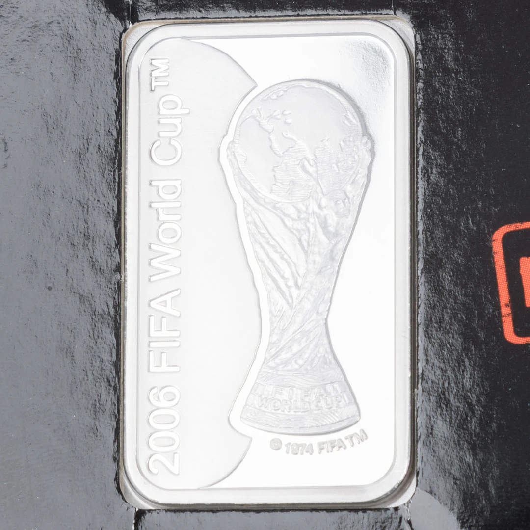 SILBERbarren - 15,55g Silber fein, geprägt, FIFA Weltmeisterschaft 2006