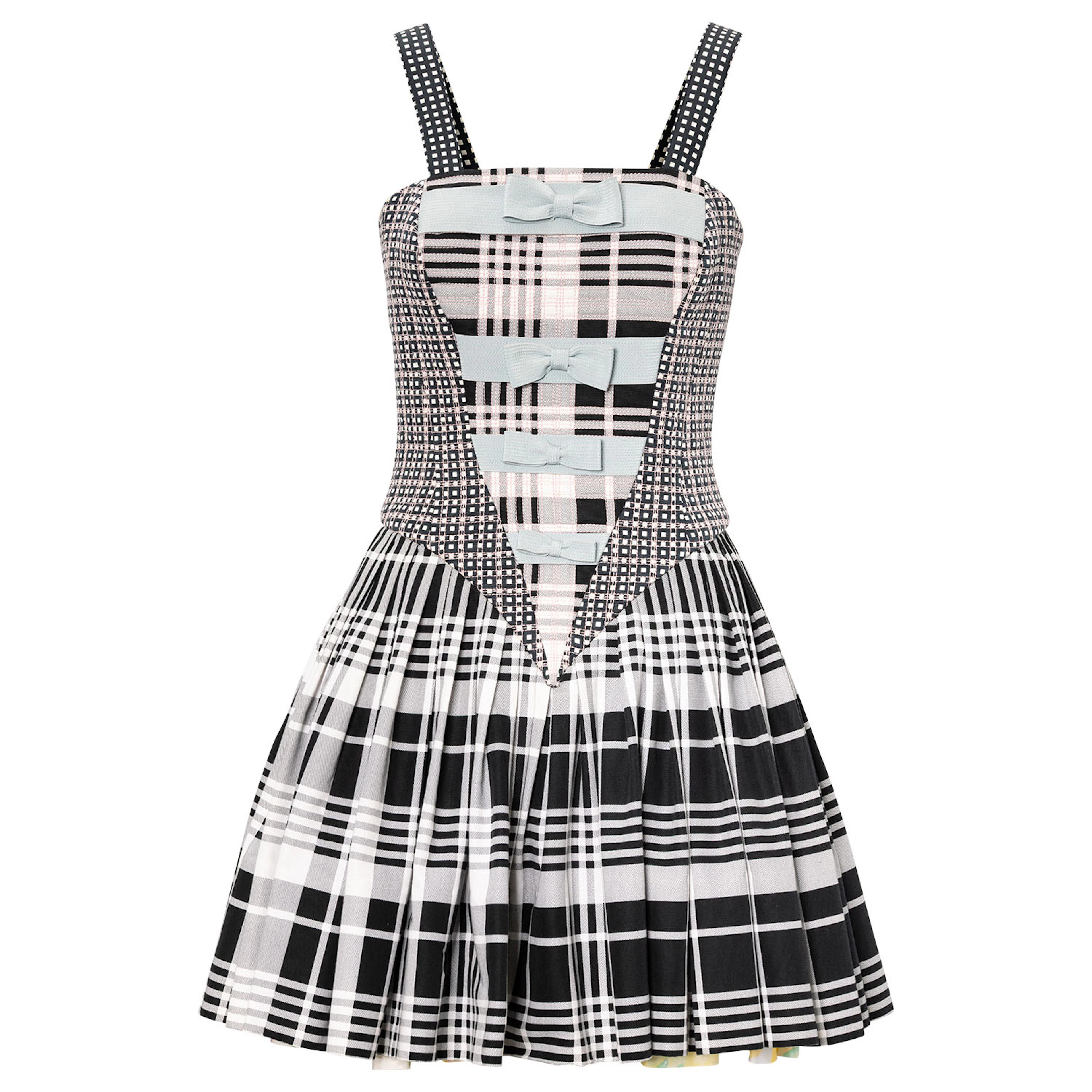 GIANNI VERSACE VINTAGE Kleid Gr. 36 ( it. 42 ), Koll.: SS1992.