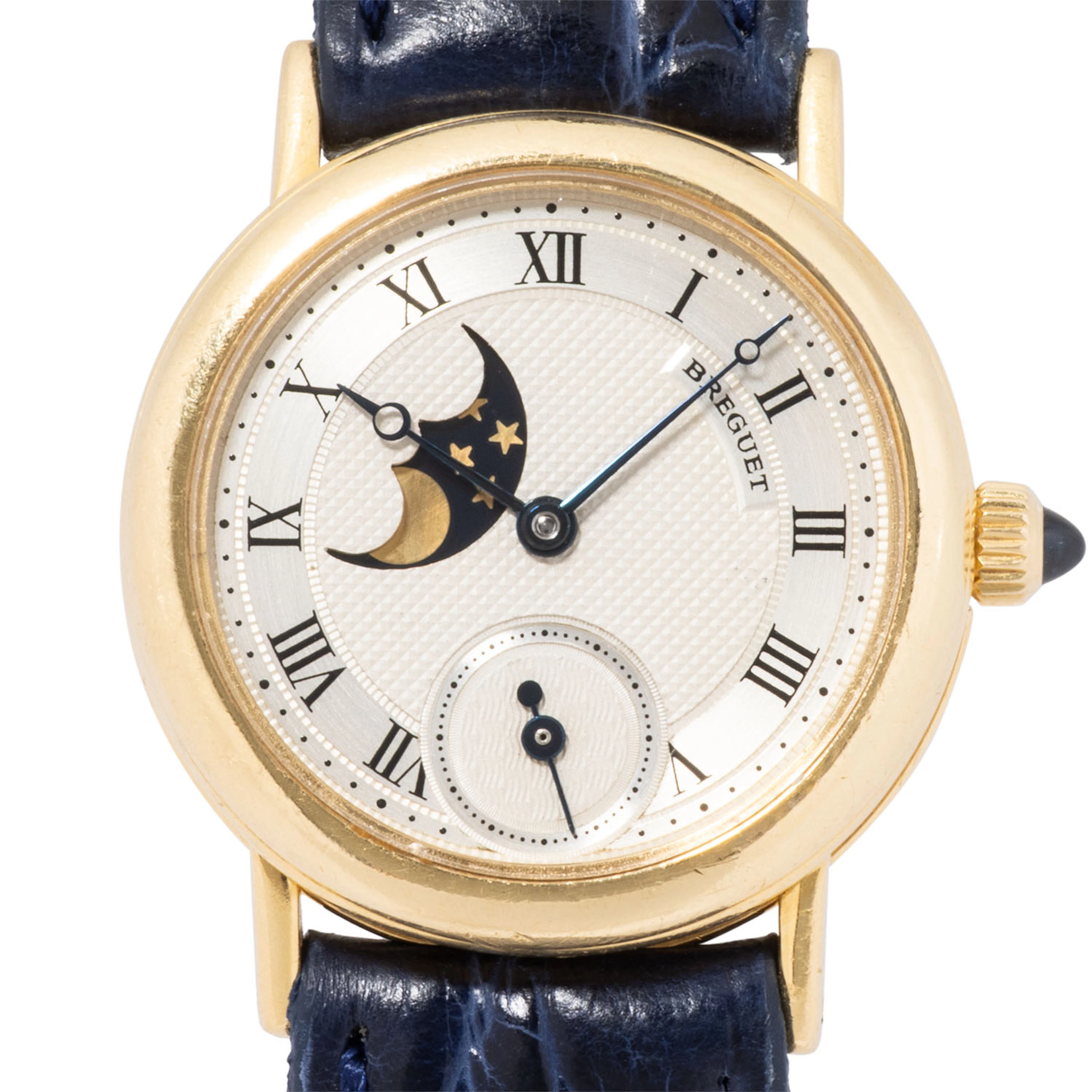 BREGUET seltene Vintage Classique "Mondphase" Damenuhr, Ref. 4018.