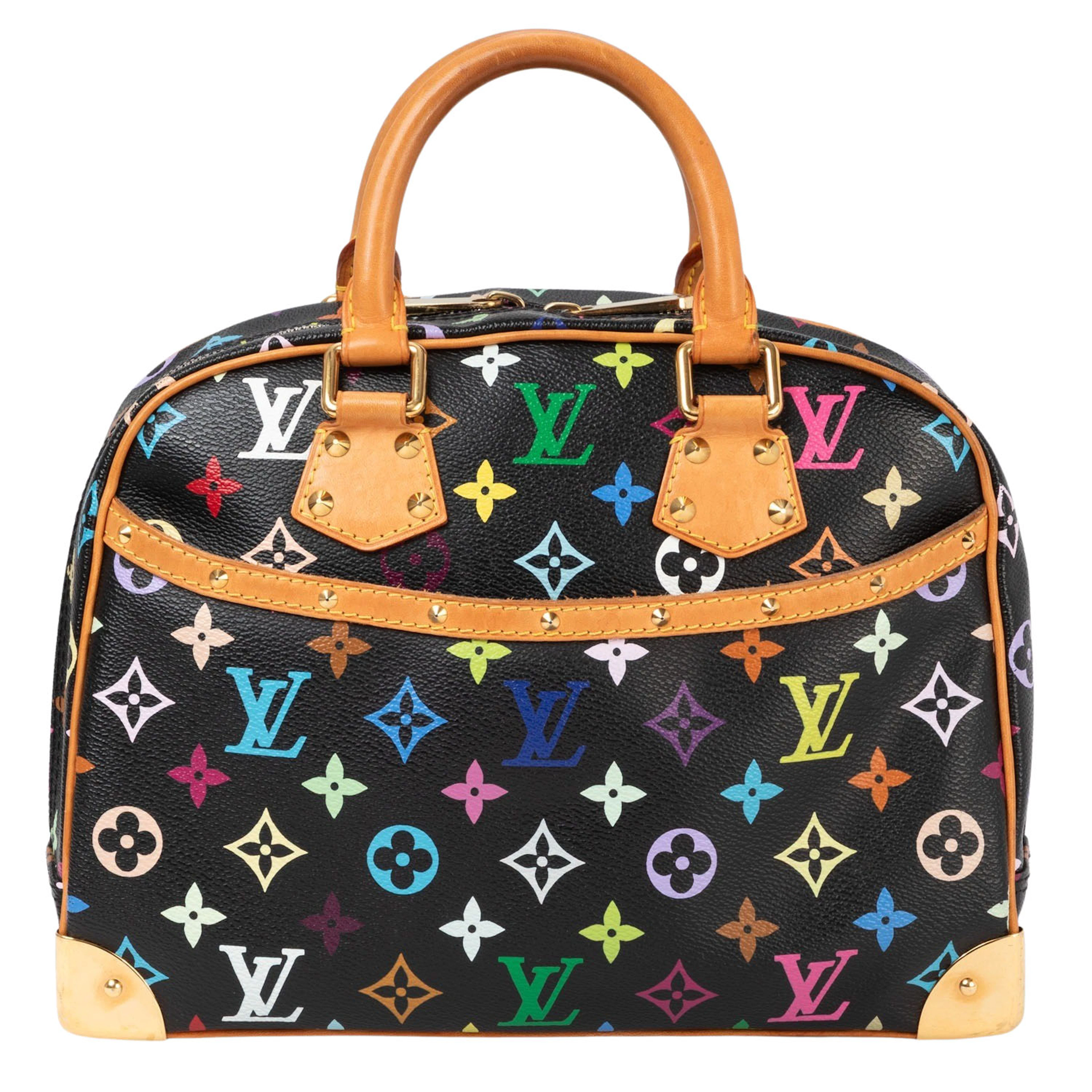 LOUIS VUITTON Handtasche "TROUVILLE MULTICOLOR", Koll.: 2005.