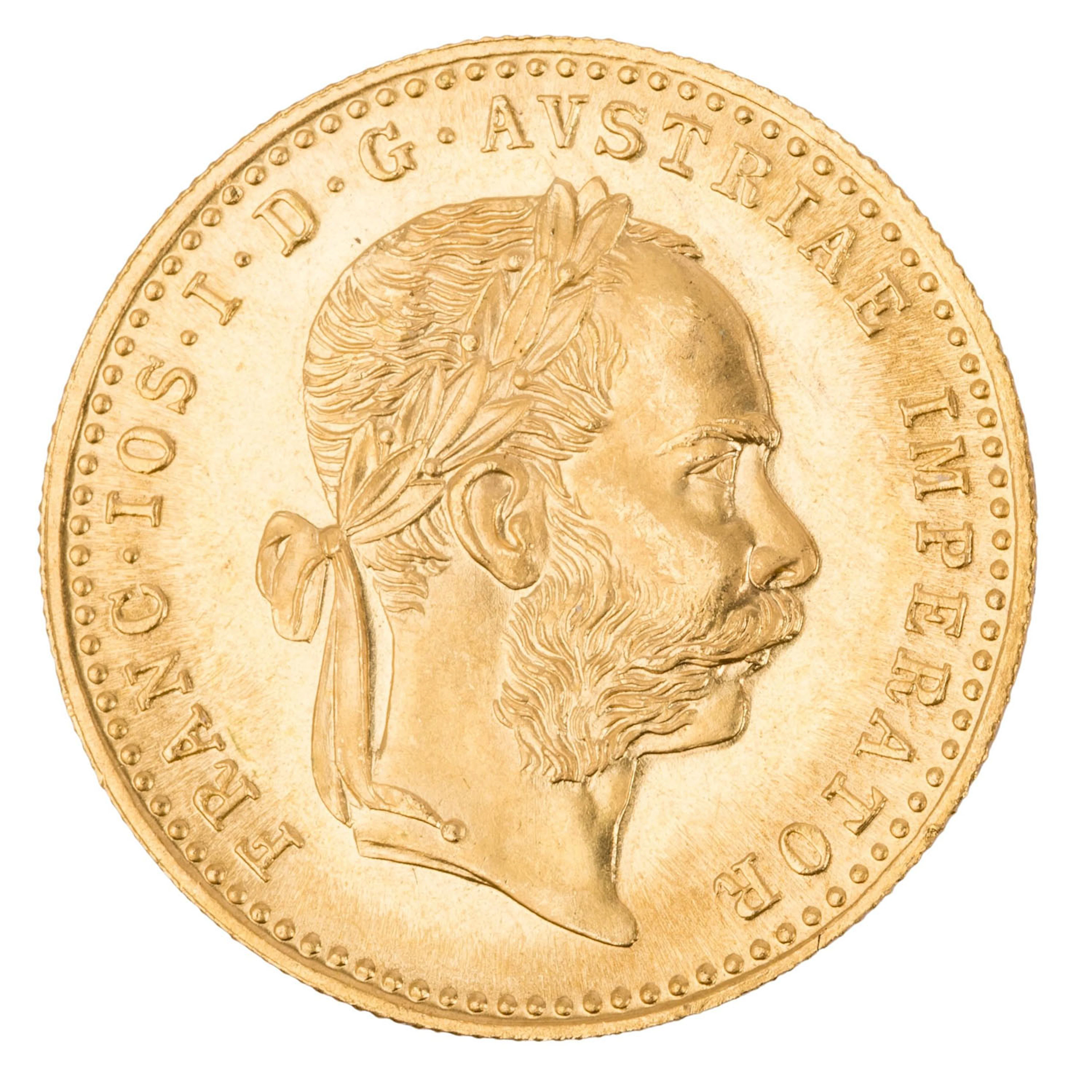 Österreich/ GOLD - Franz Josef I. 1 Dukat 1915/NP