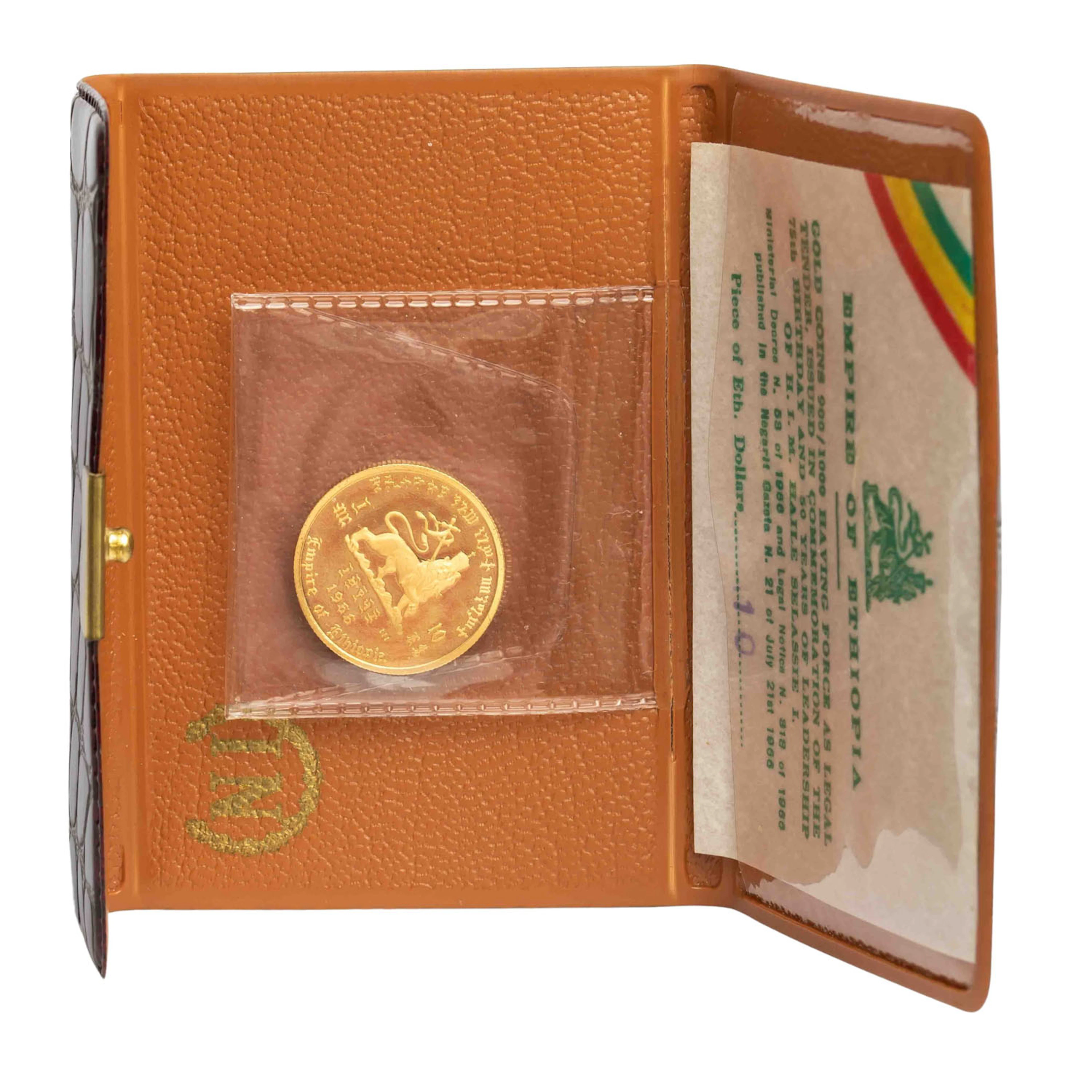 Kaiserreich Äthiopien - Haile Selassie (1930-36 / 1941-74) 10 Dollars 1966