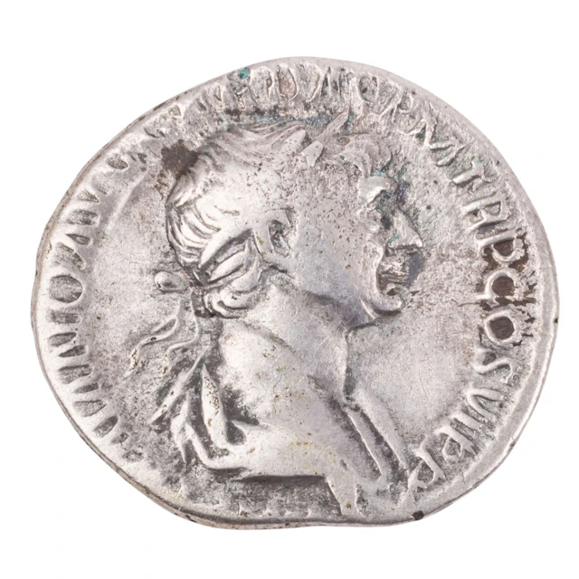 Römische Kaiserzeit – Trajan Denar, 1 Jh. n. Chr.