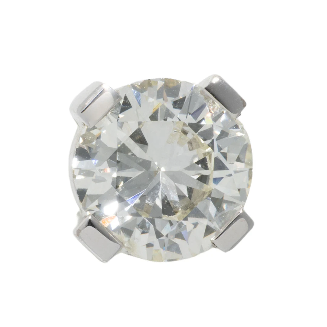 Solitäranhänger mit Altschliffdiamant von ca. 2,03 ct