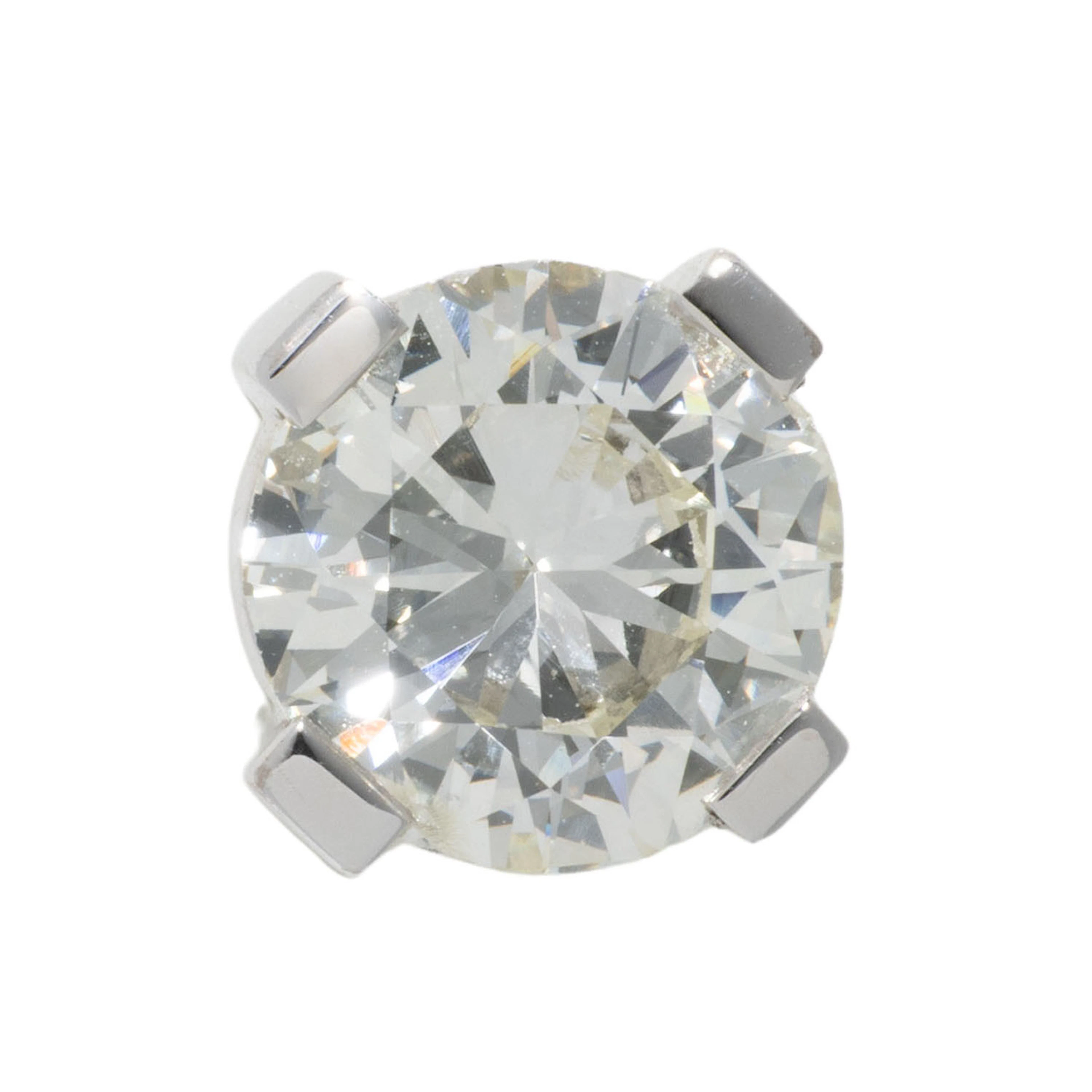 Solitäranhänger mit Altschliffdiamant von ca. 2,03 ct