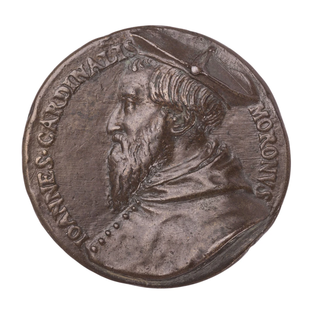 Italien Renaissance – Bronzemedaille 16. Jahrhundert, Giovanni Cardinal