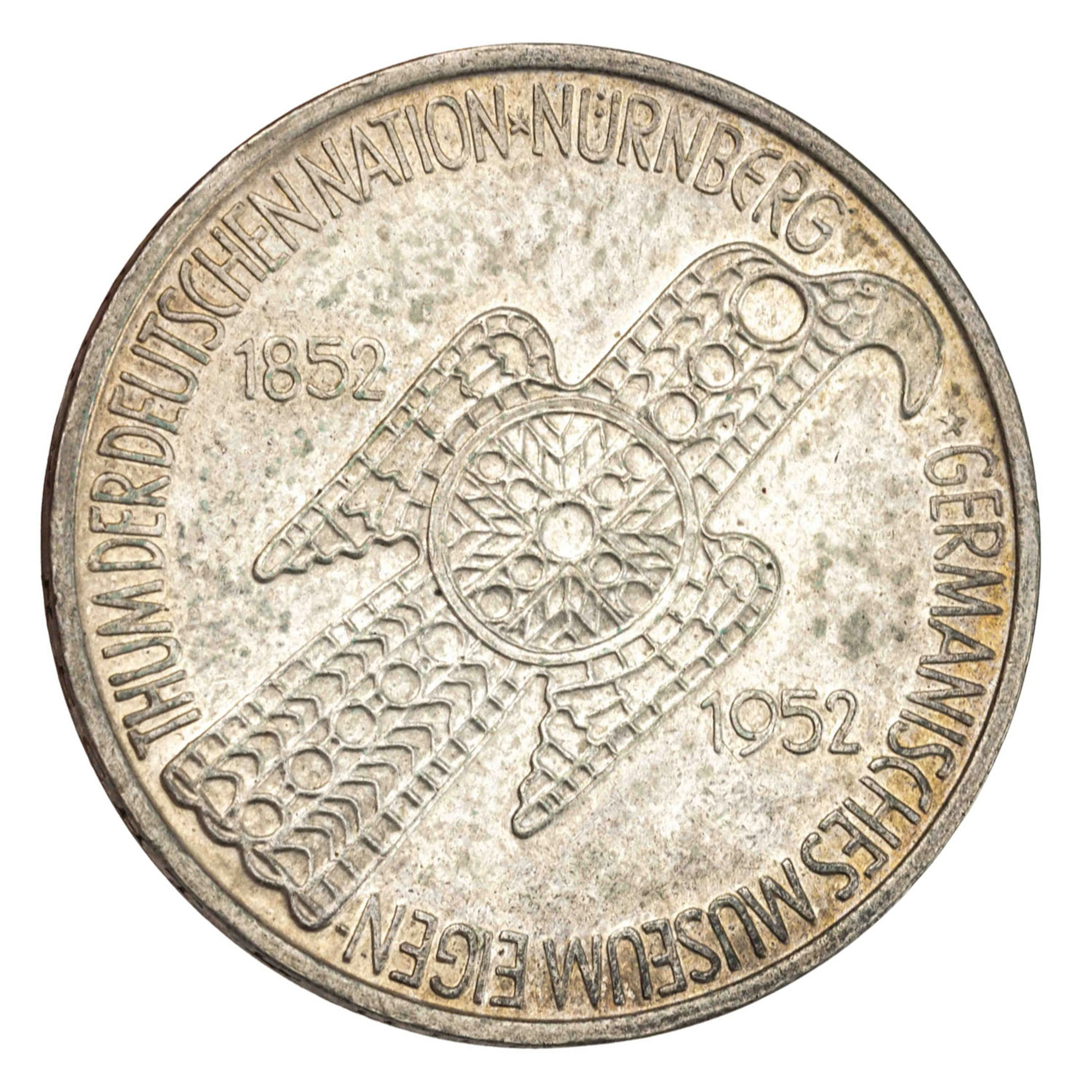 BRD - 5 DM Germanisches Museum 1952 D