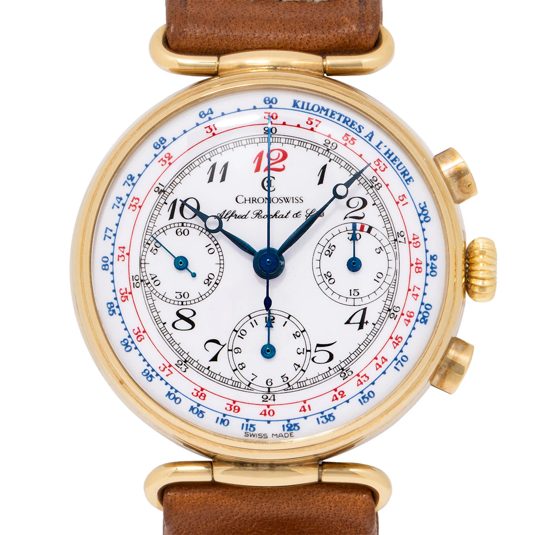 CHRONOSWISS Alfred Rochat & Fils Chronograph Ref. CH14643 mit Box