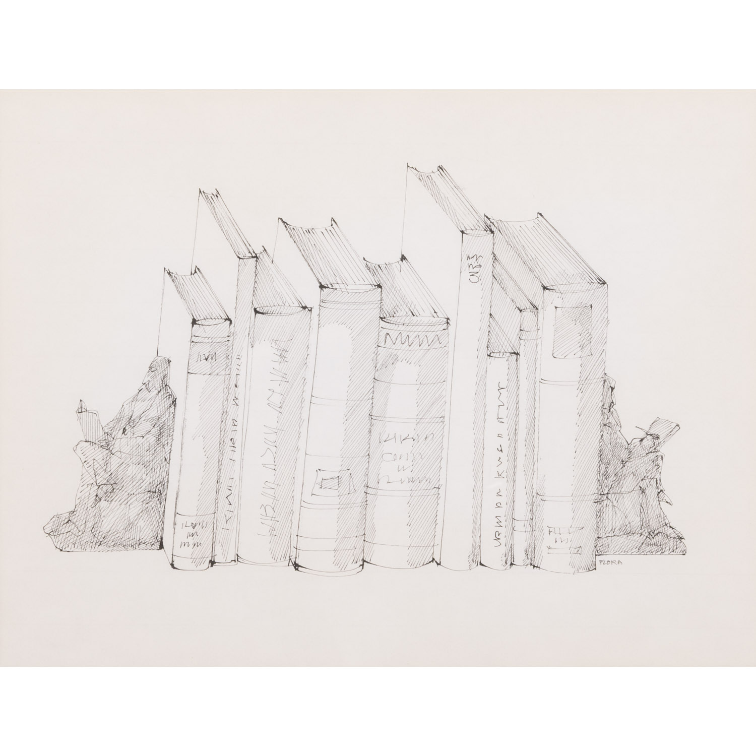 FLORA, PAUL (1922-2009), "Bücher"