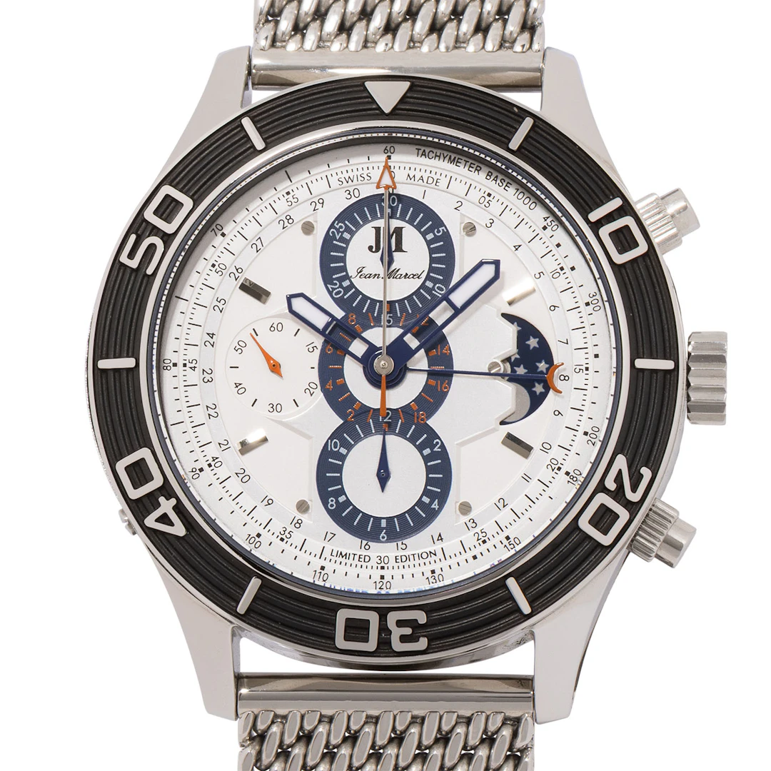 JEAN MARCEL Mythos Moon Chronograph Ref. 560.288.52, Box und Papiere 2016.