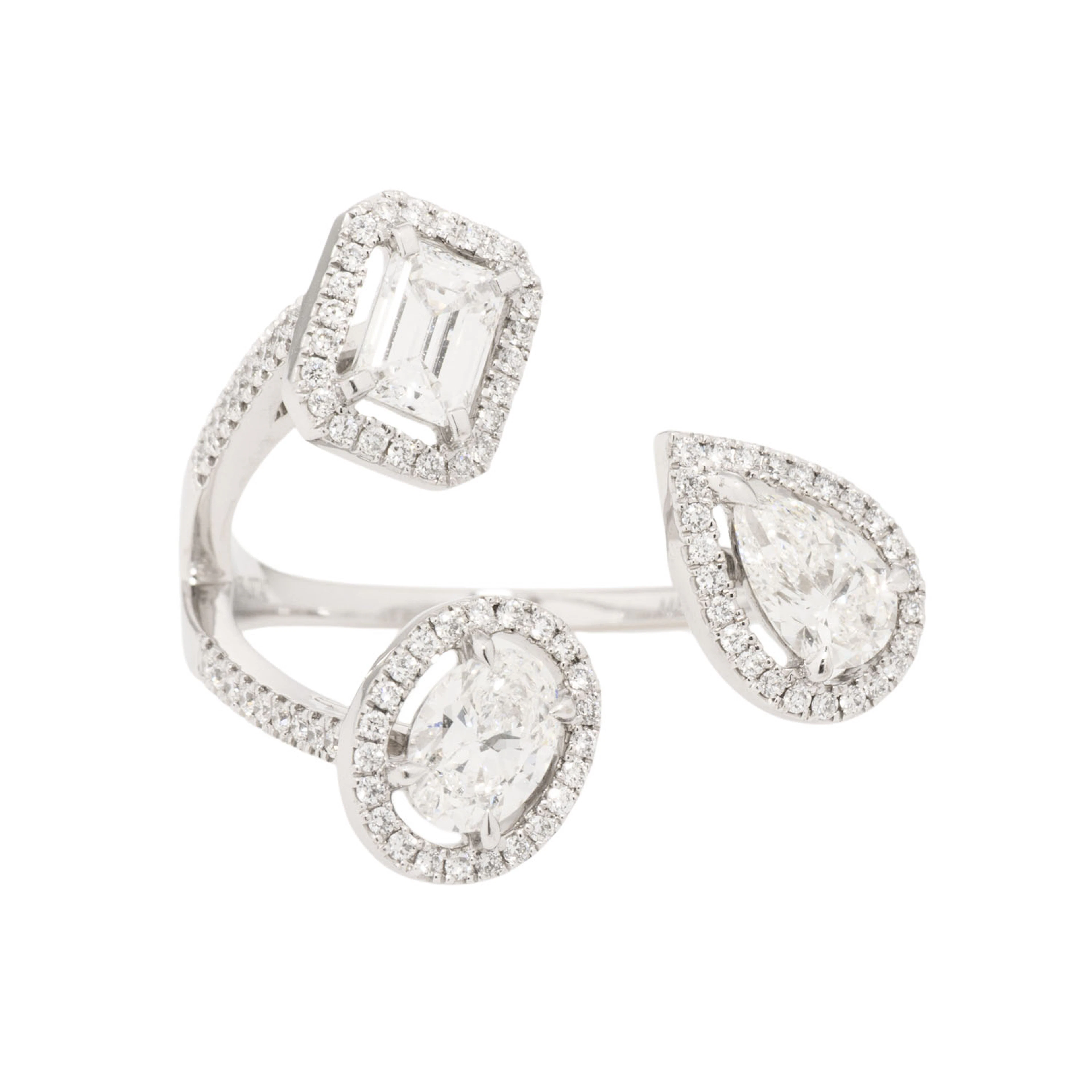 MESSIKA Ring "My Twin Trilogy" mit Diamanten
