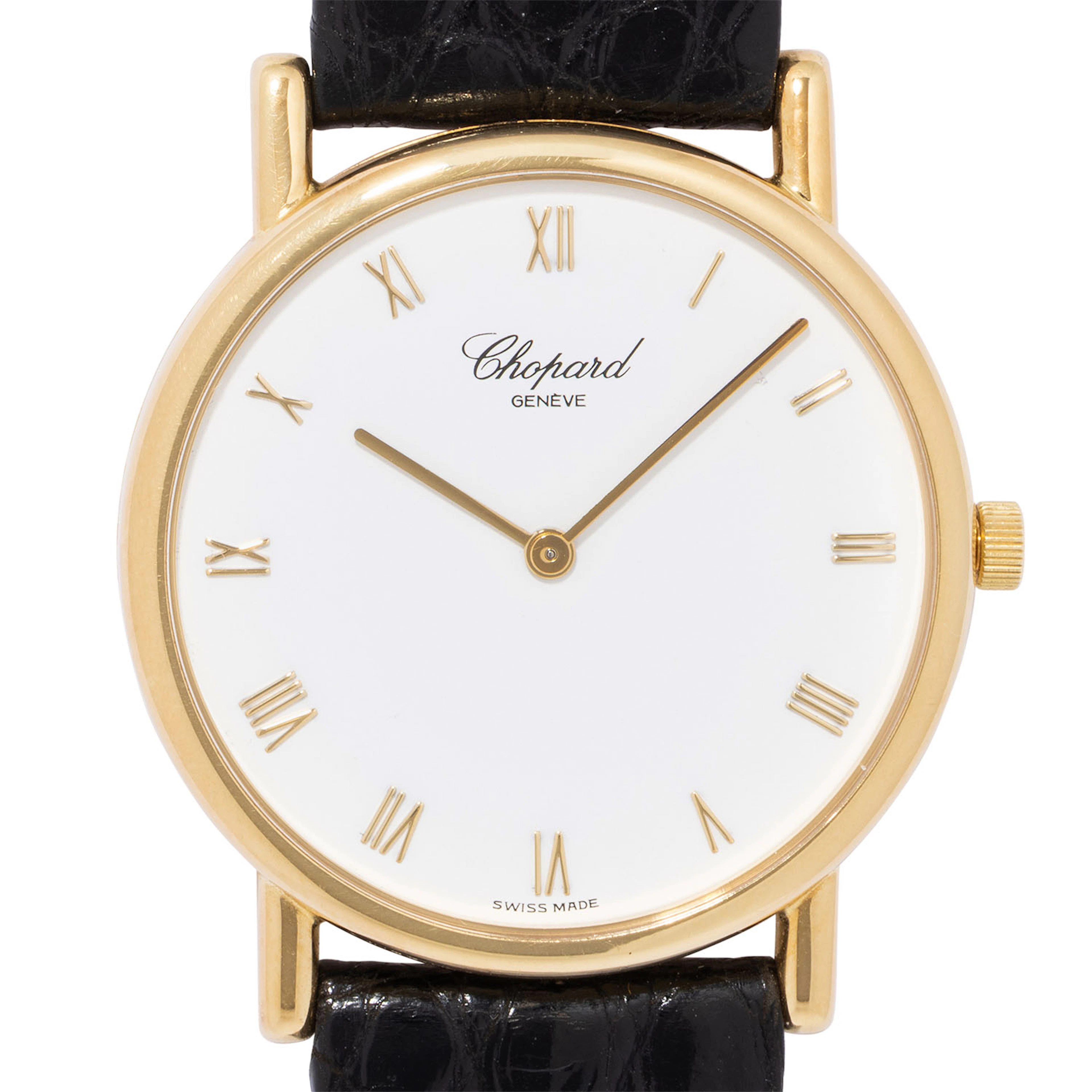 CHOPARD Classic Herrenuhr Ref. 3154 in 18K Gelbgold mit Box und Papieren