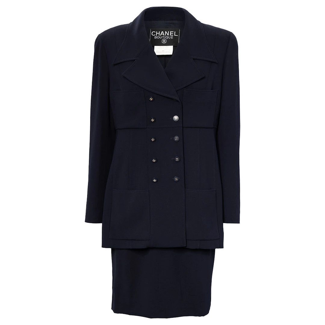 CHANEL BOUTIQUE VINTAGE Set, Gr. ca. 38/40, Koll.: P1996.