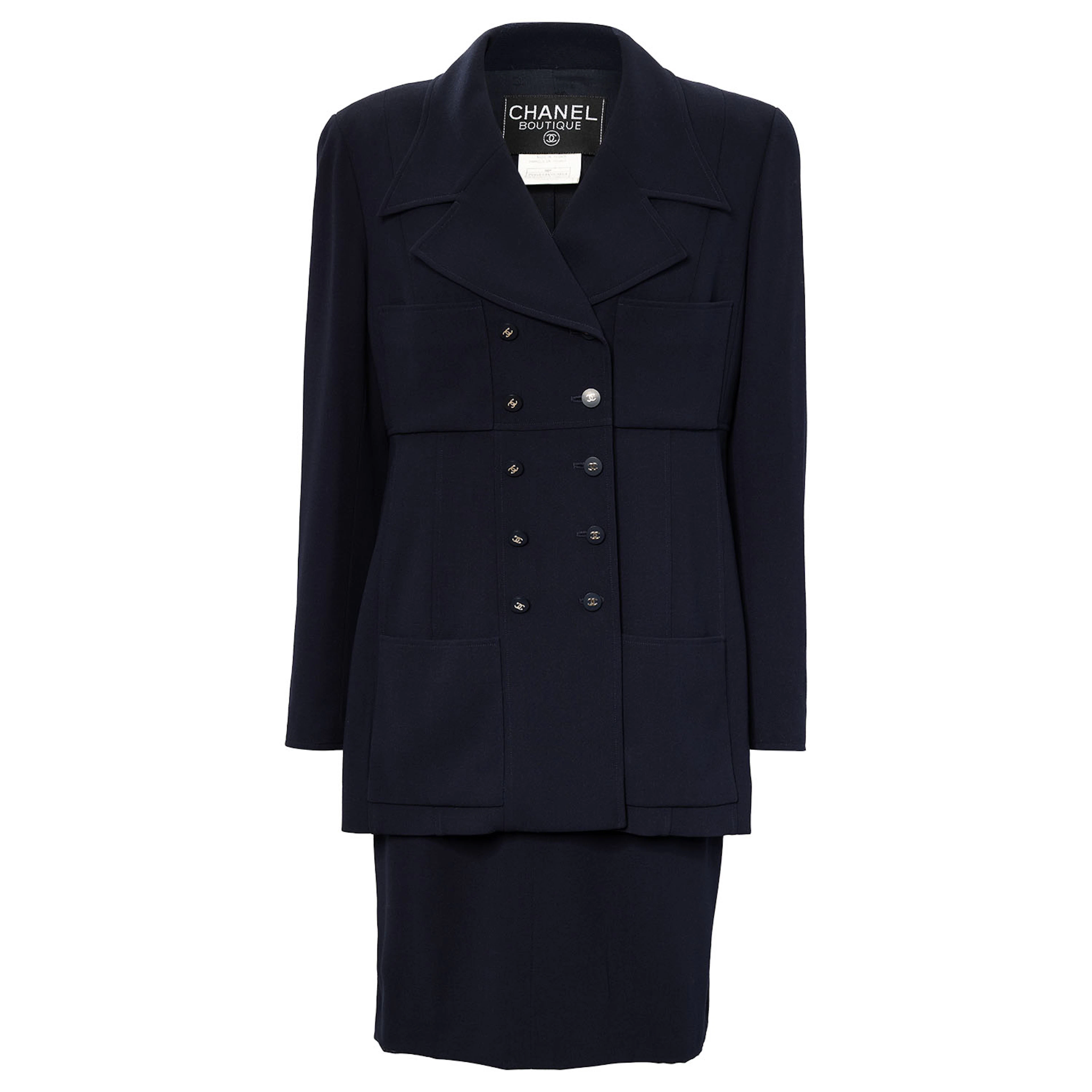 CHANEL BOUTIQUE VINTAGE Set, Gr. ca. 38/40, Koll.: P1996.