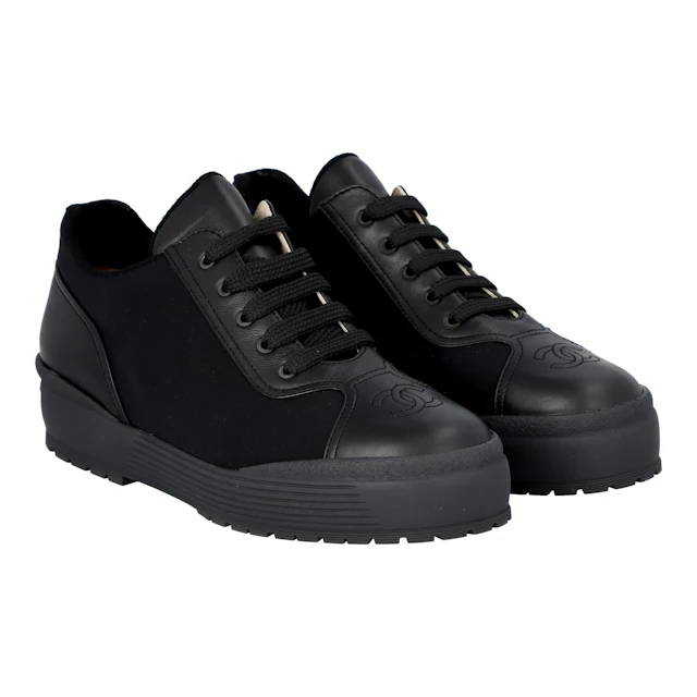 CHANEL VINTAGE Sneaker, Gr. 40.