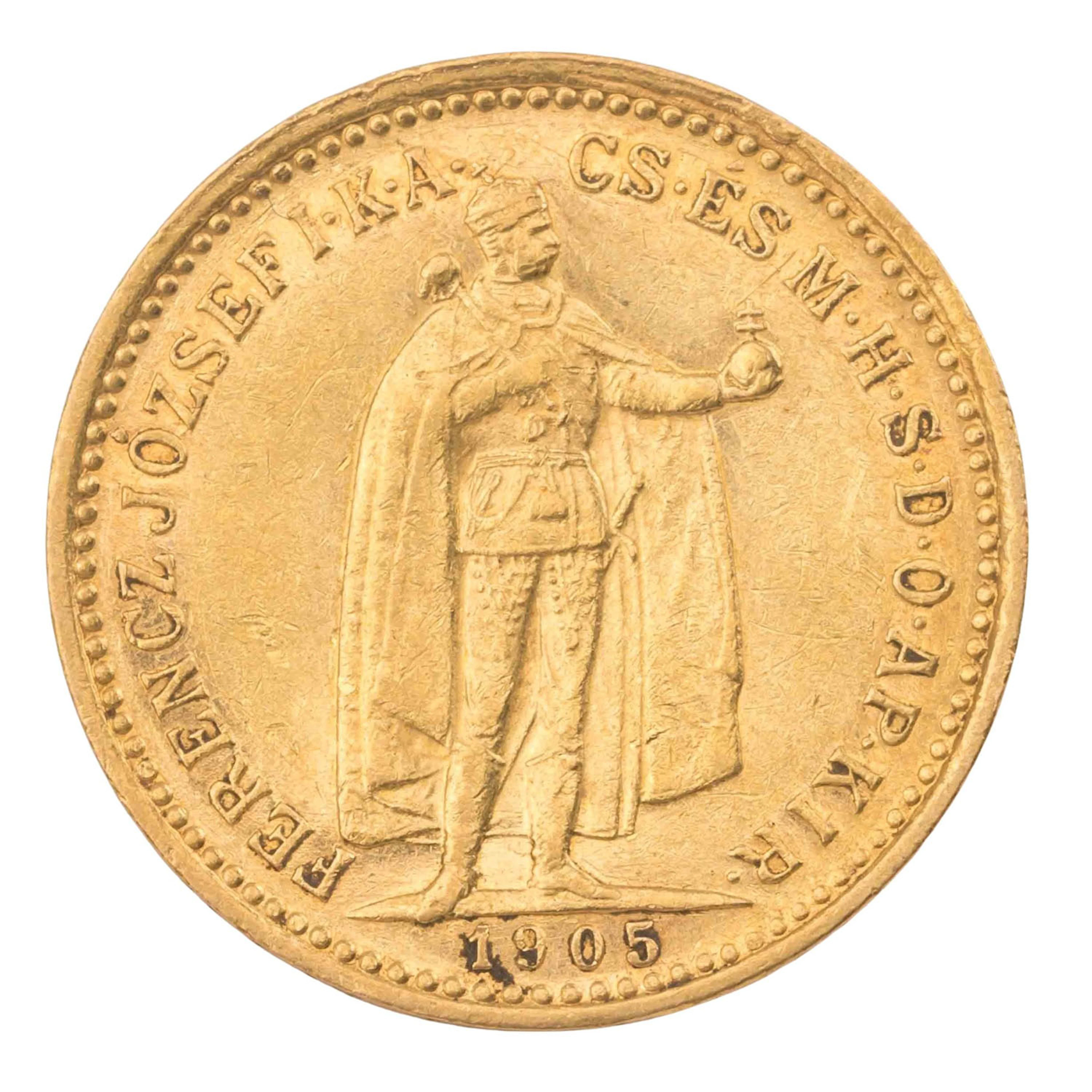 Ungarn/GOLD – 10 Korona 1905, Franz Joseph I. (1848-1916)