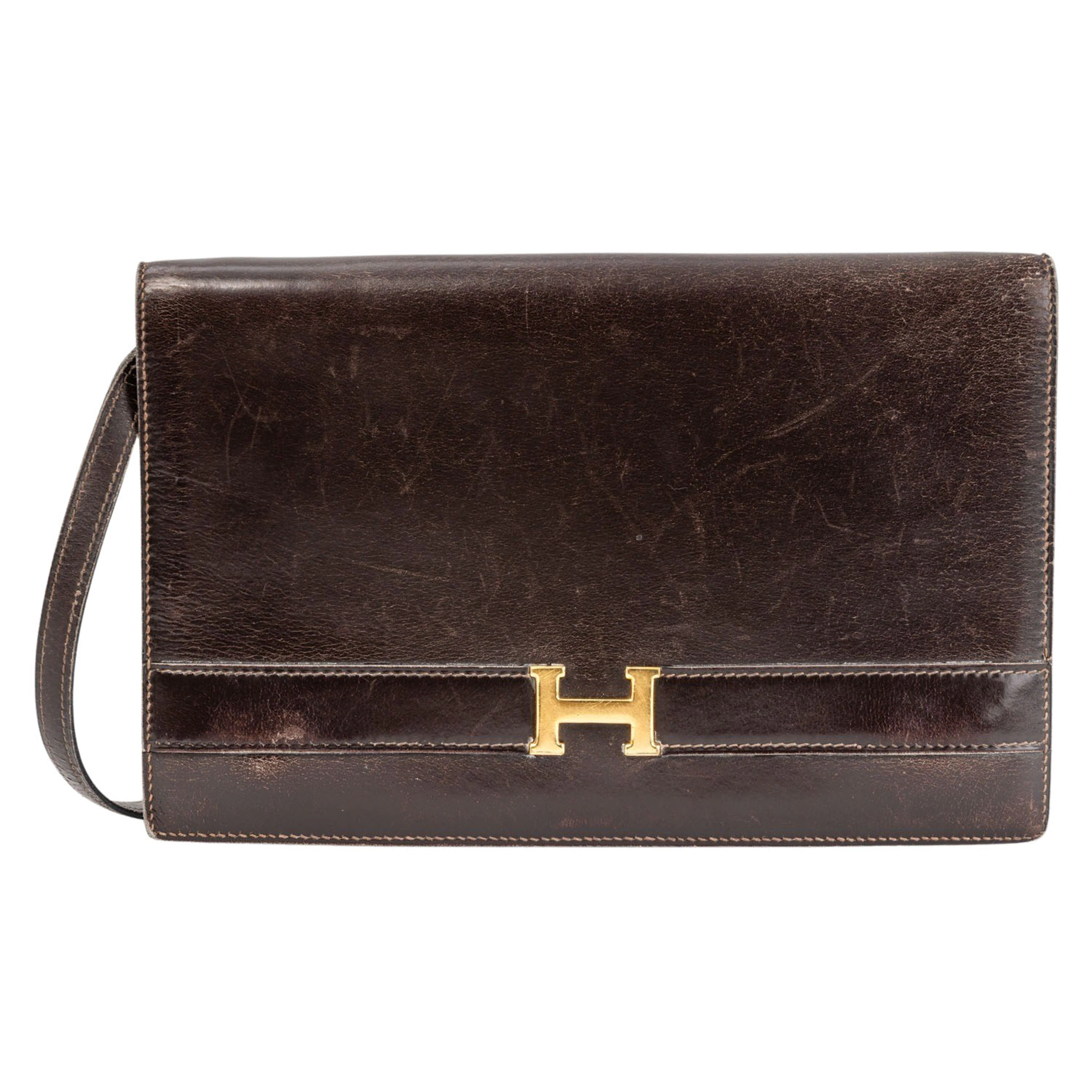 HERMÈS VINTAGE Umhängetasche "ANNIE", Koll.: 1979.