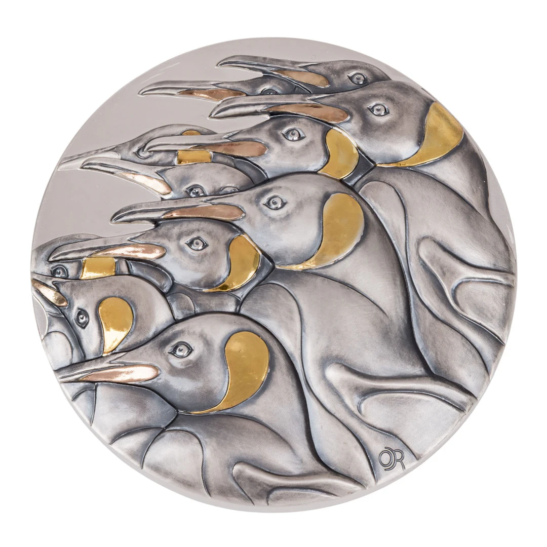 Republik Benin /SILBER – 1 kg Feinsilber „Muster der Natur – Majestätischer