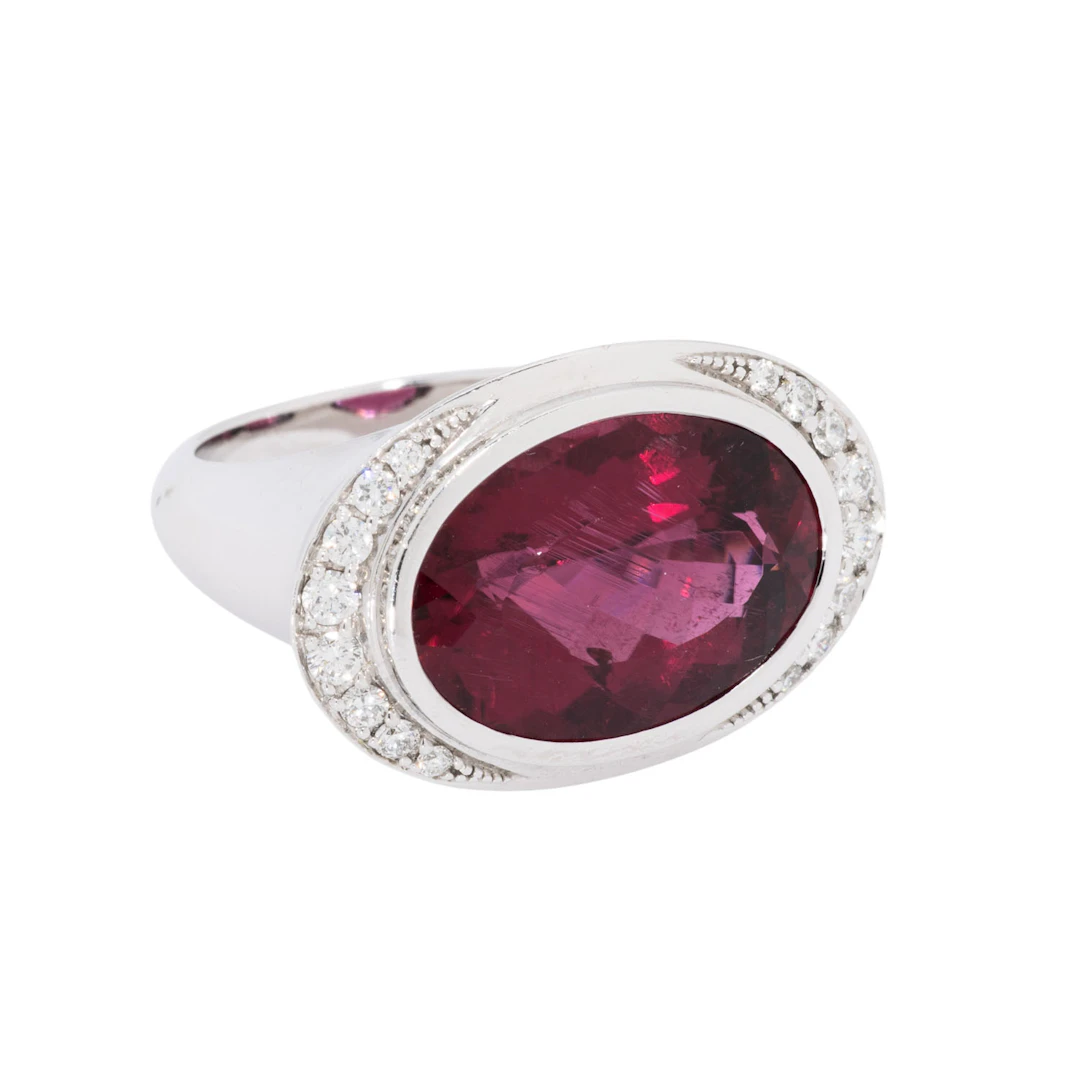 WEMPE Ring mit Rubellit