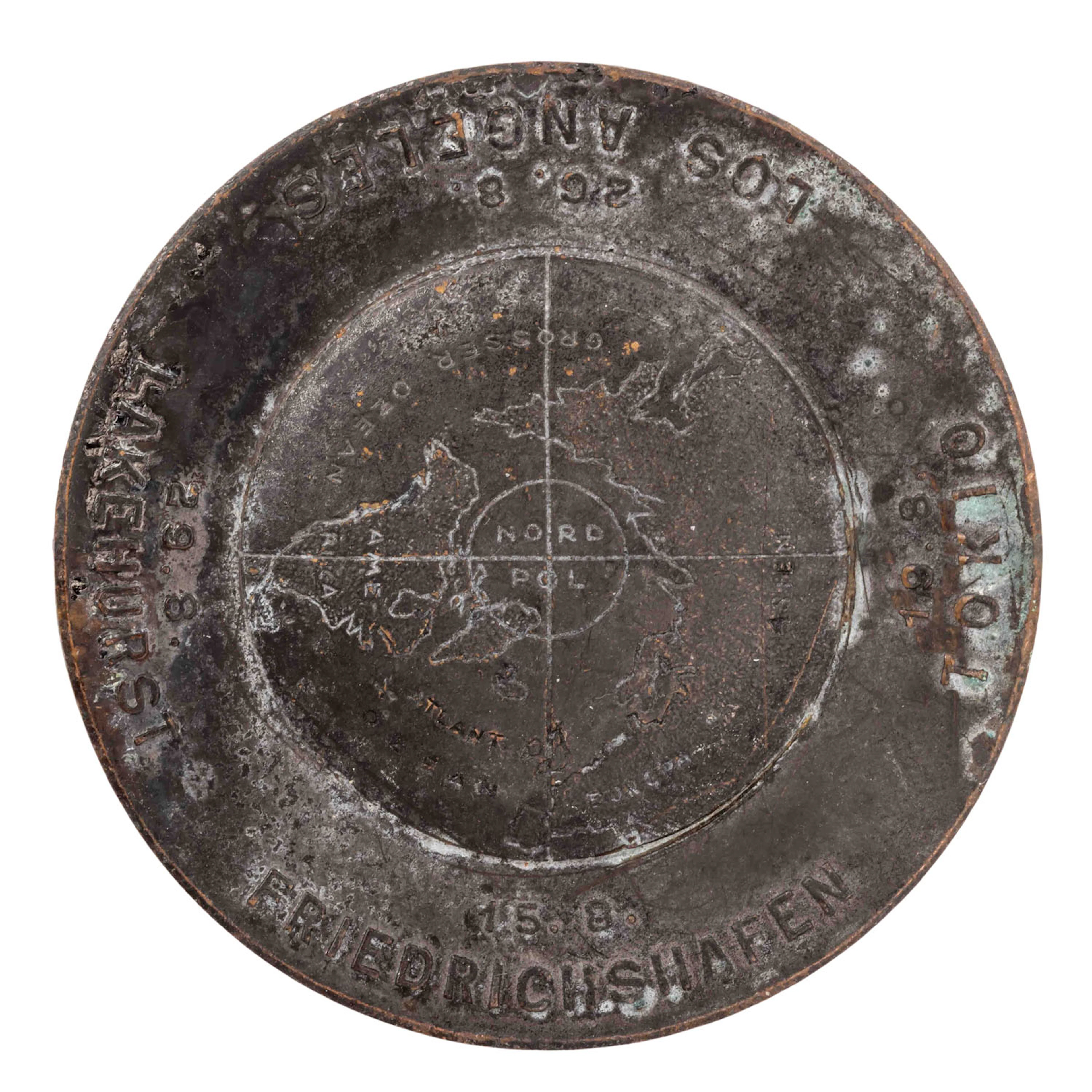 Weimarer Republik Zeppelinmedaille 1929