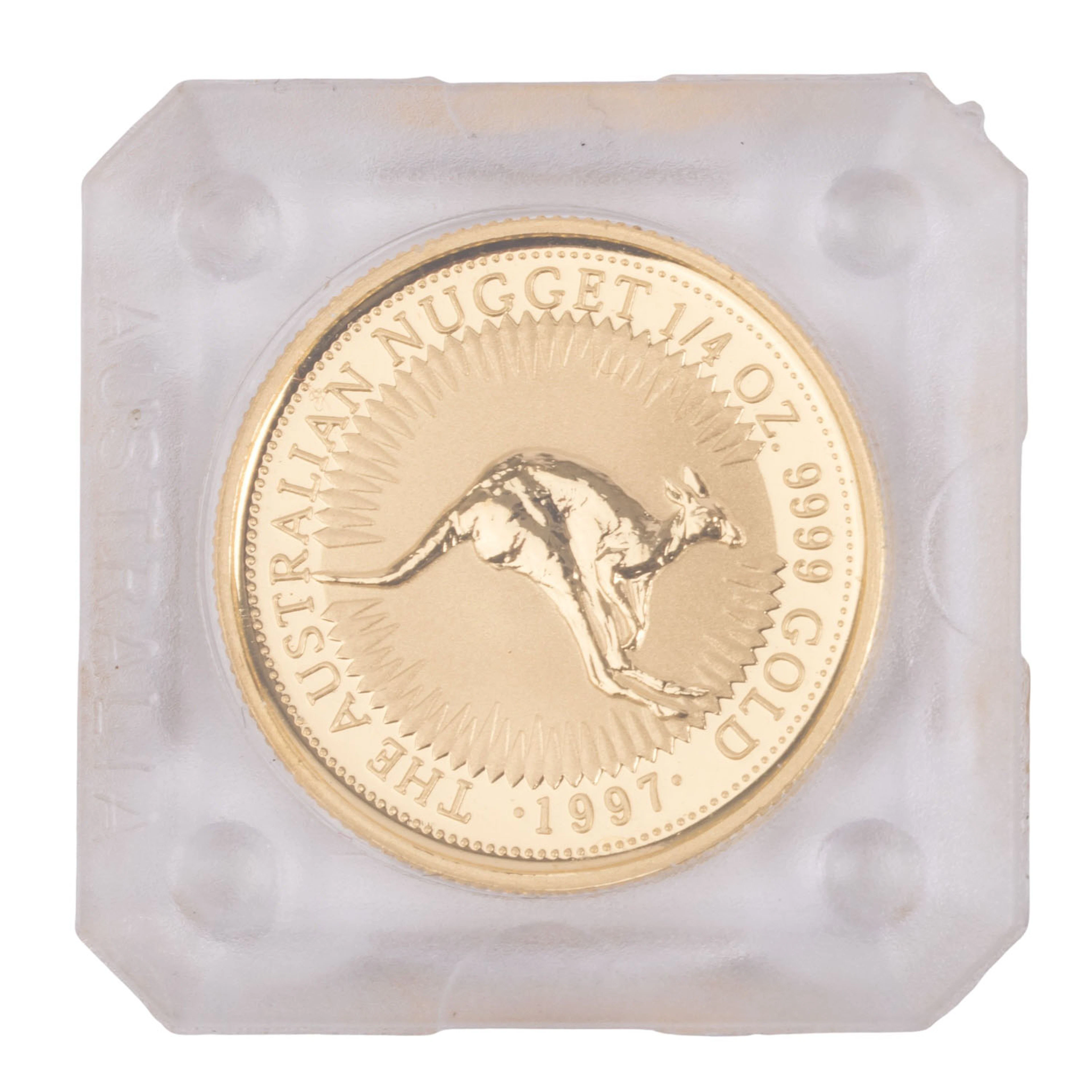 Australien/GOLD 25 Dollar 1997 "Nugget"