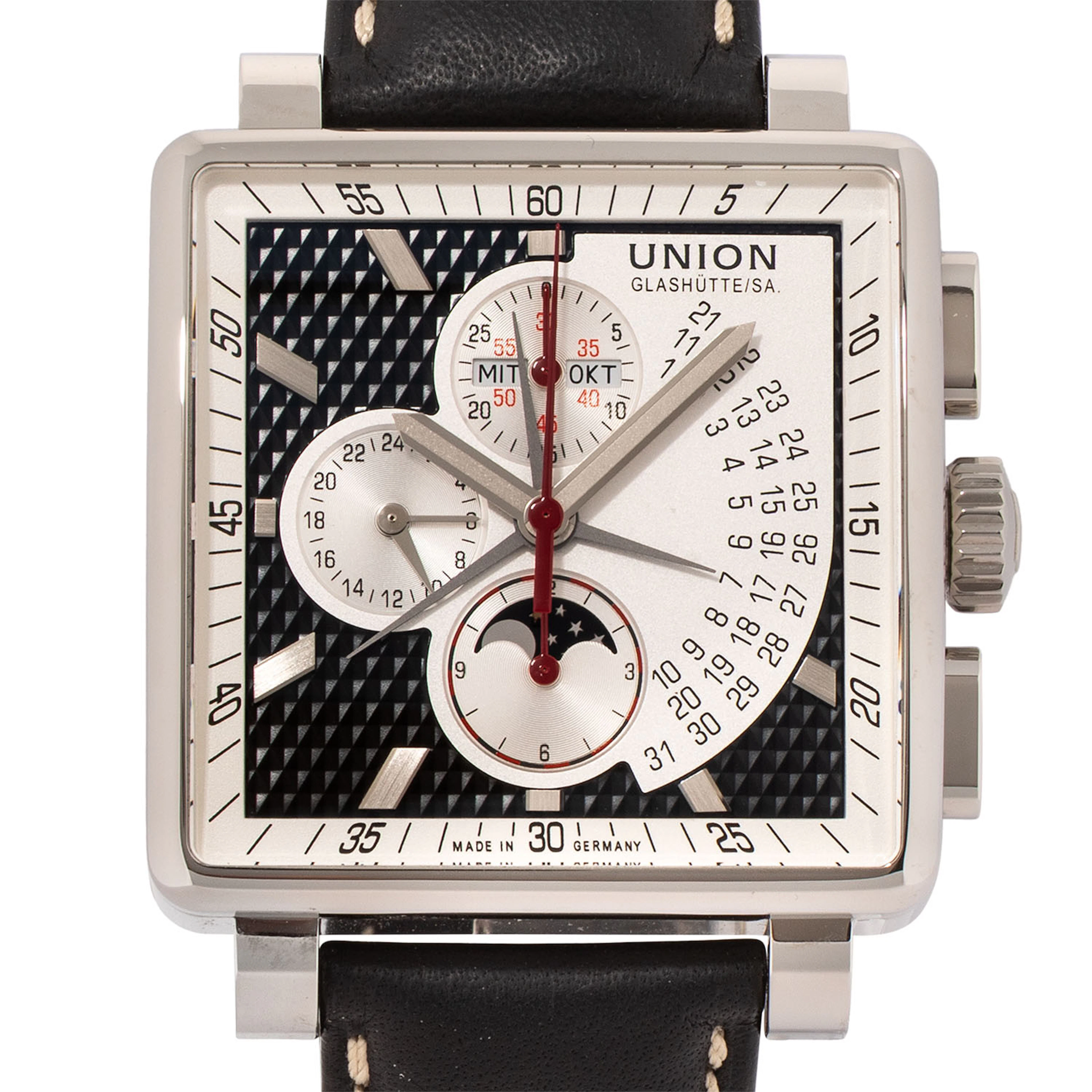 UNION GLASHÜTTE Averin Vollkalender Chronograph Ref. 0003.525.16.051.01