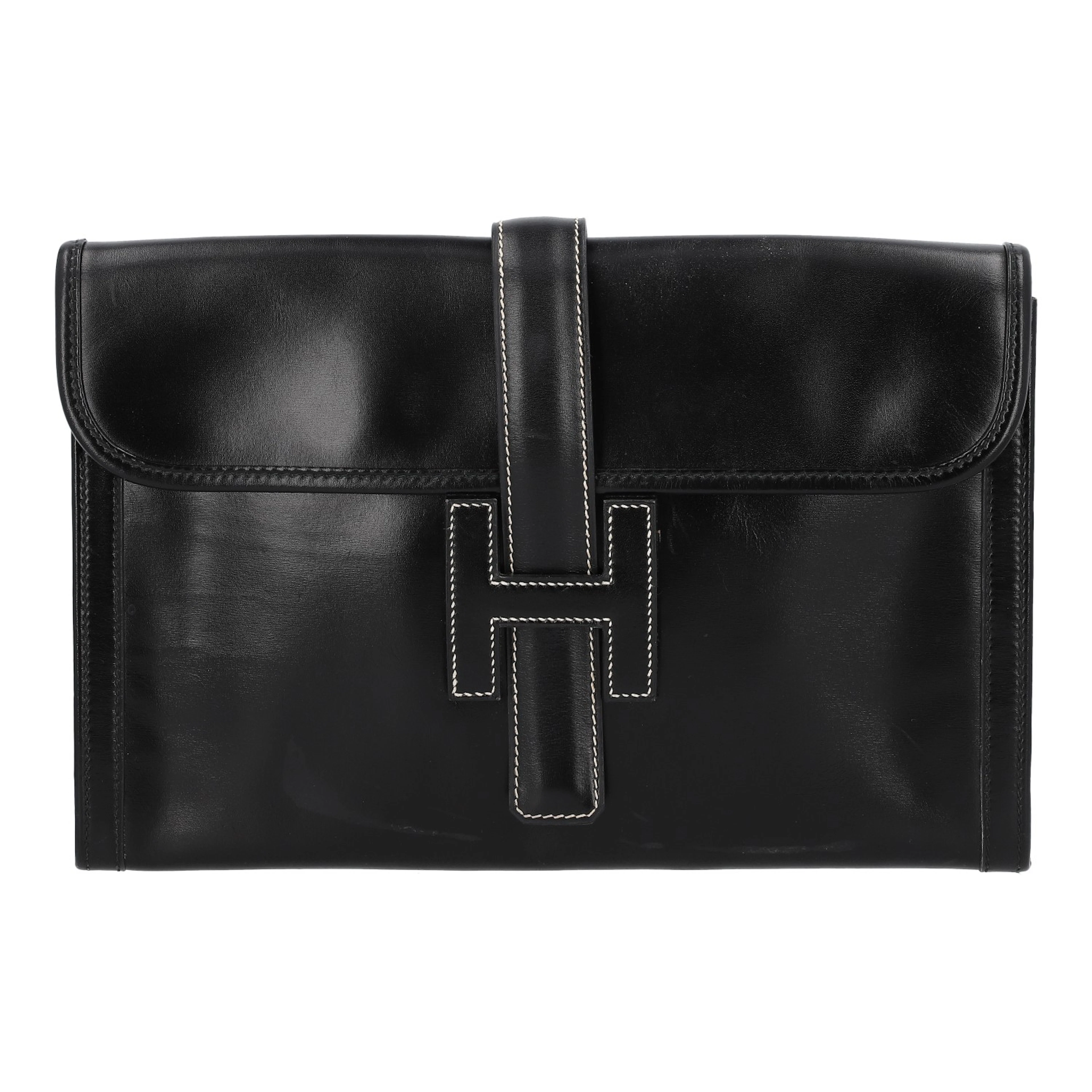 HERMÈS VINTAGE Clutch "JIGE", Koll.: 1985.