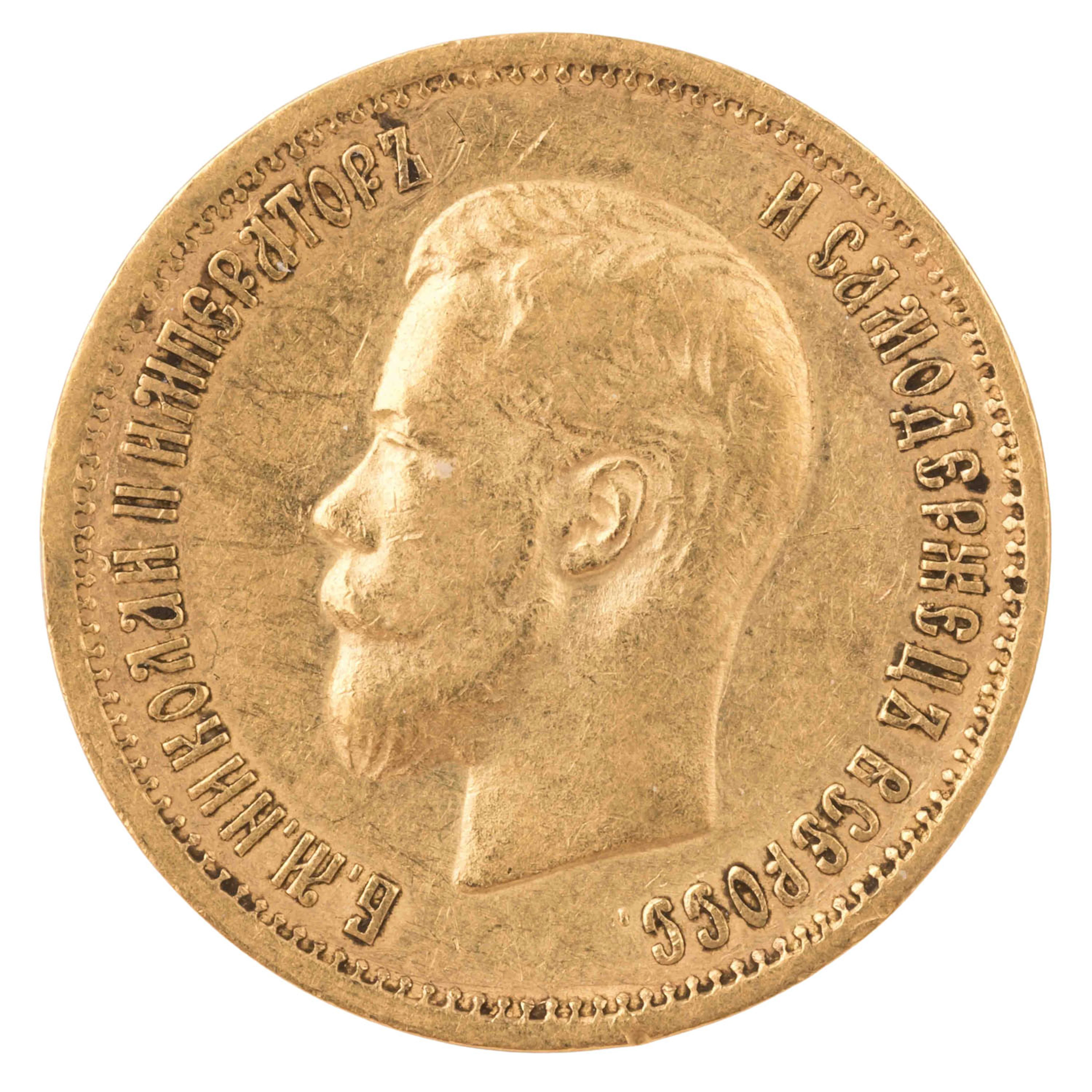 Russland /GOLD - Nikolai II. 10 Rubel 1899