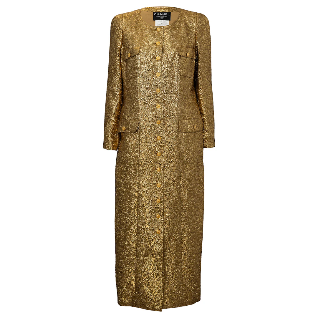 CHANEL BOUTIQUE VINTAGE Mantel, Gr. 40 (fr. 42), Koll.: A1996.