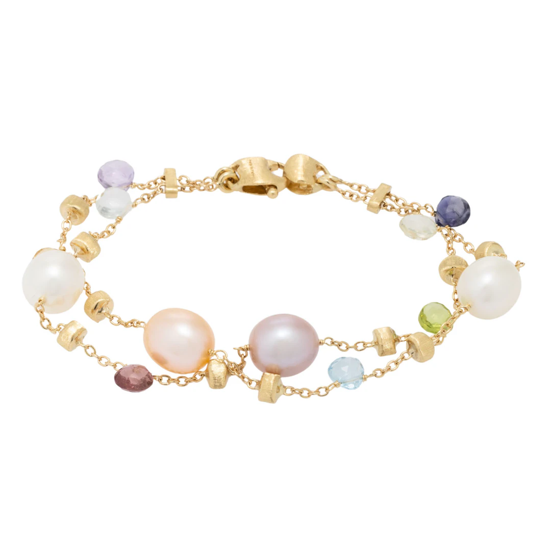 MARCO BICEGO Armband "Paradise" zweireihig