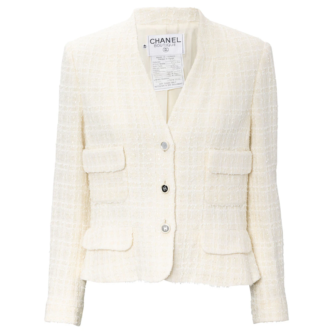 CHANEL BOUTIQUE VINTAGE Jacke, Gr. 40 (fr. 42), Koll.: C1995.